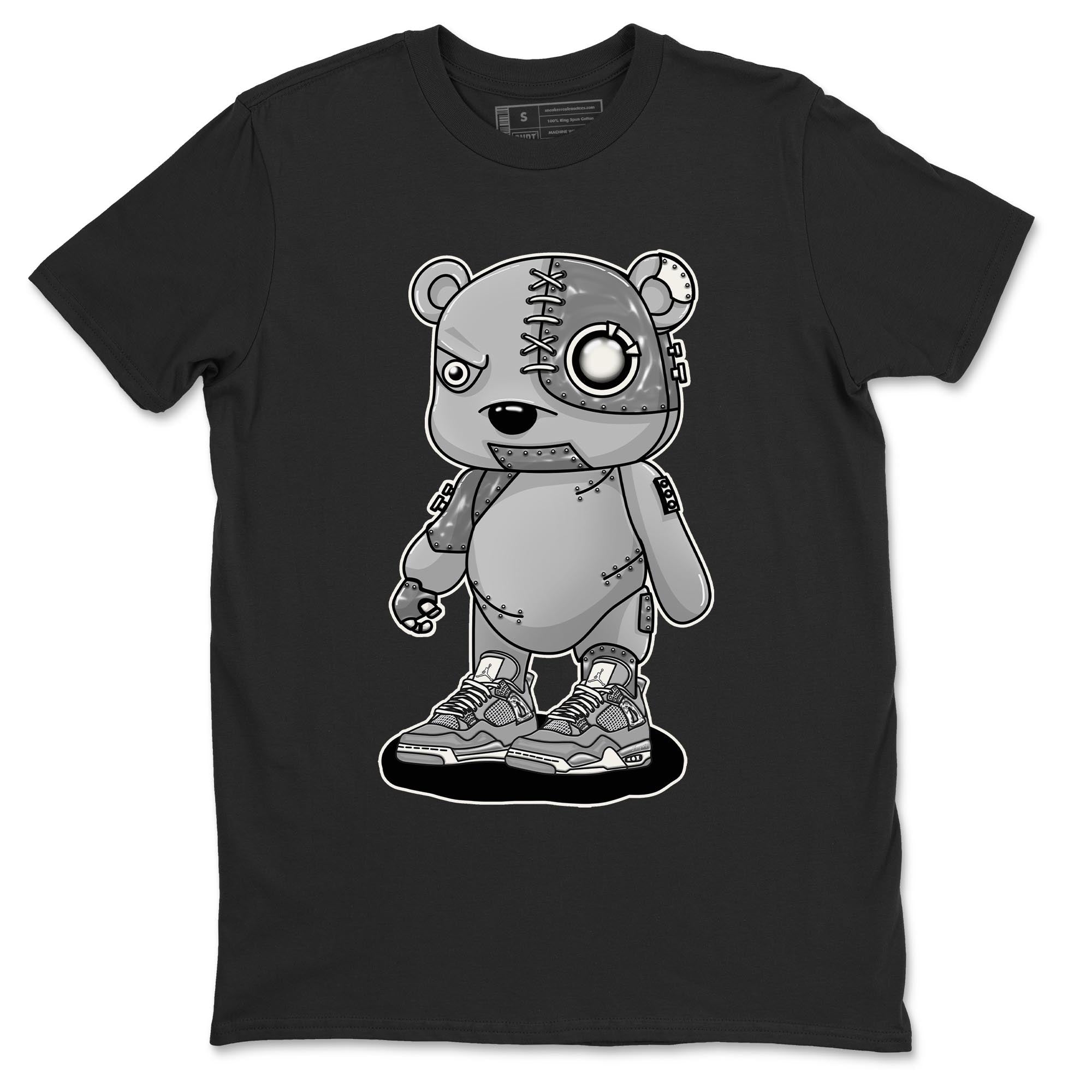 Cyborg Bear snkmatch Tee - Air Jordan 4 Frozen Moments