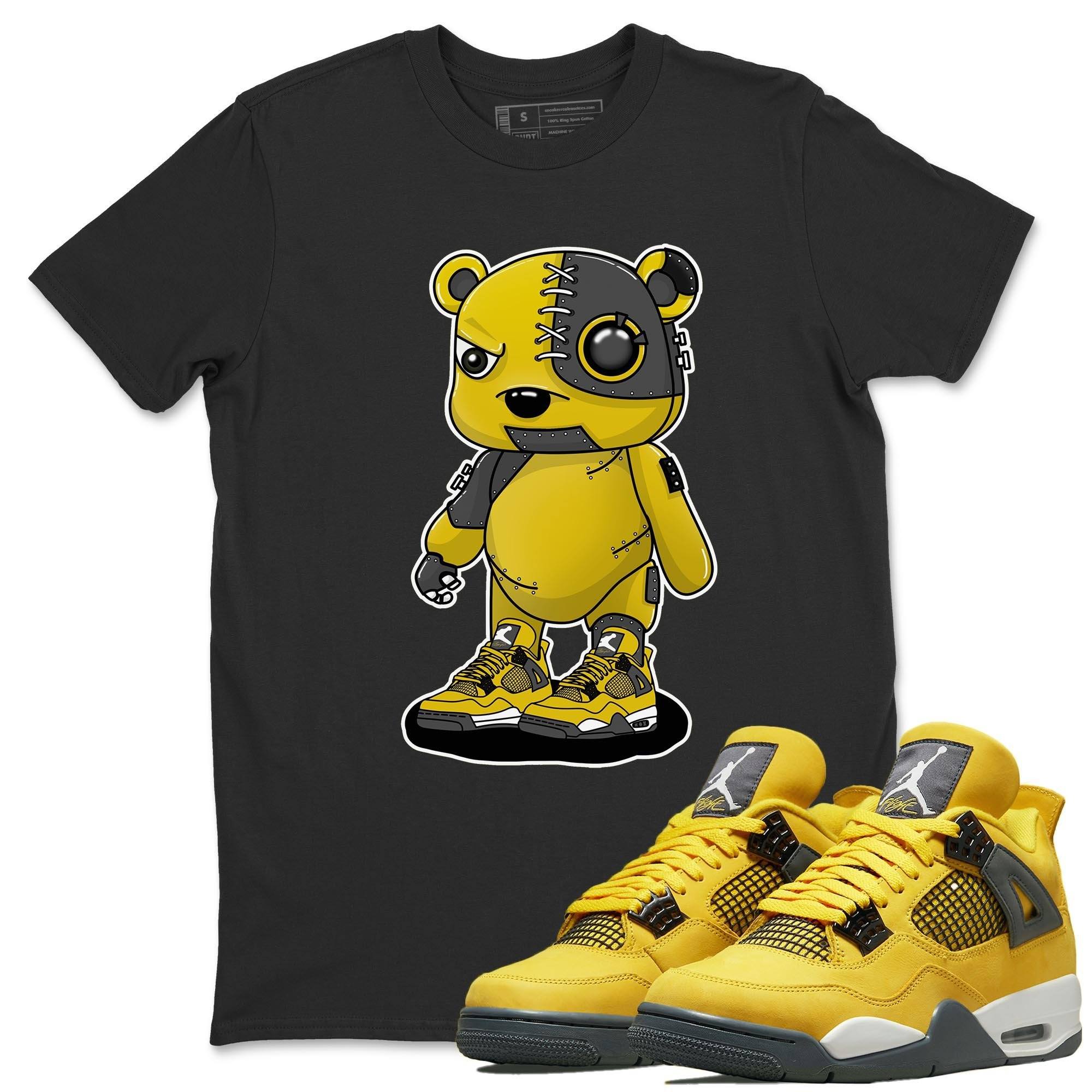 Cyborg Bear Unisex Tops - Air Jordan 4 Lightning