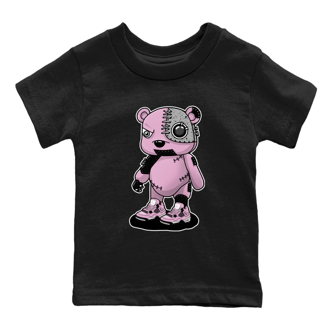 Cyborg Bear snkmatch Tees Kids - Air Jordan 4 Orchid
