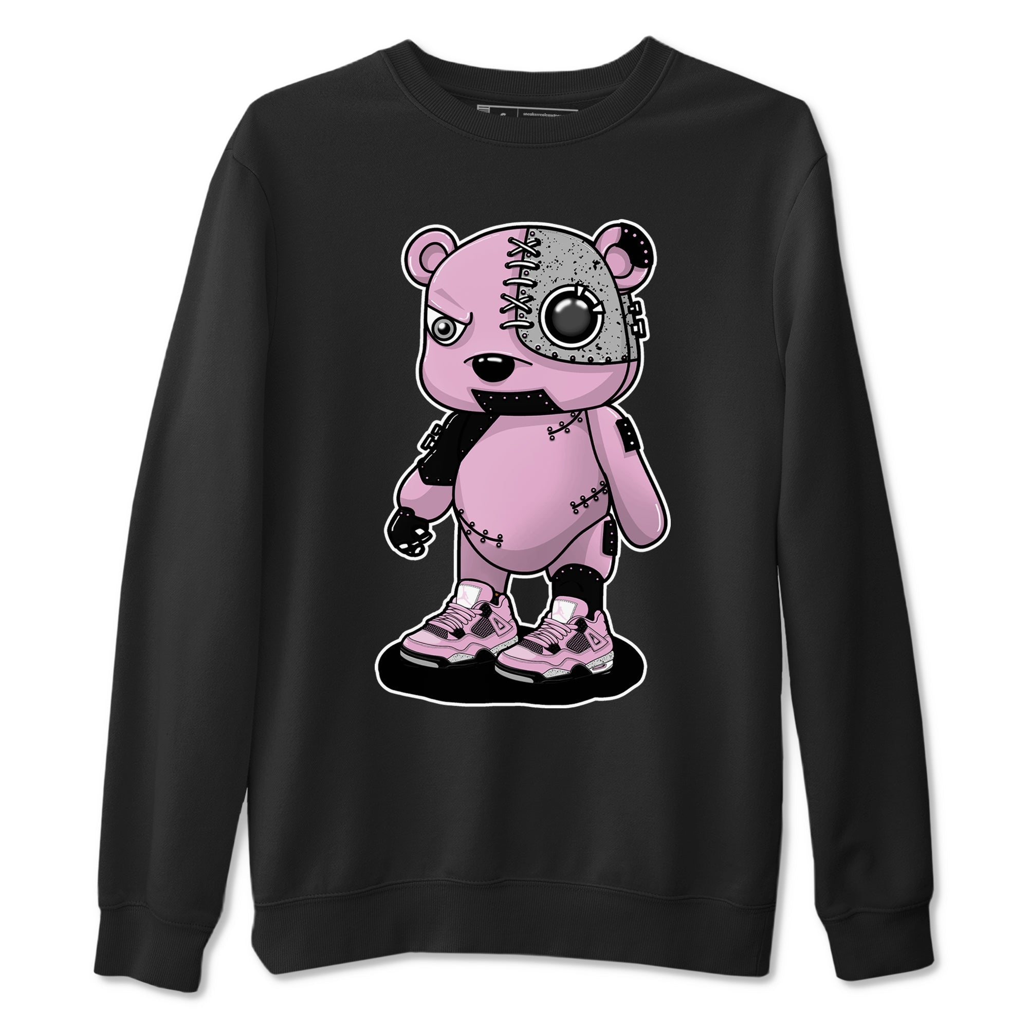 Cyborg Bear snkmatch Tees - Air Jordan 4 Orchid