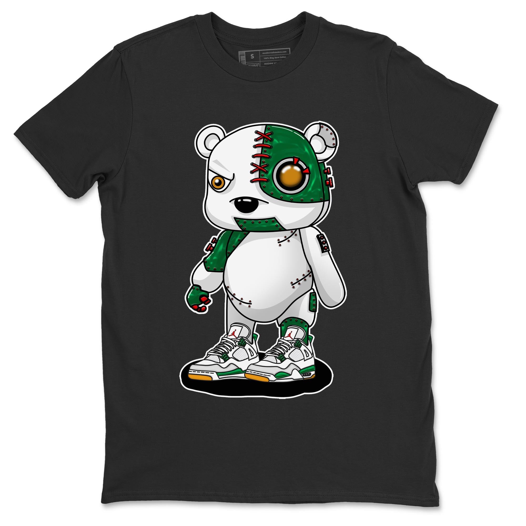 Cyborg Bear Unisex Tops - Air Jordan 4 Pine Green SB