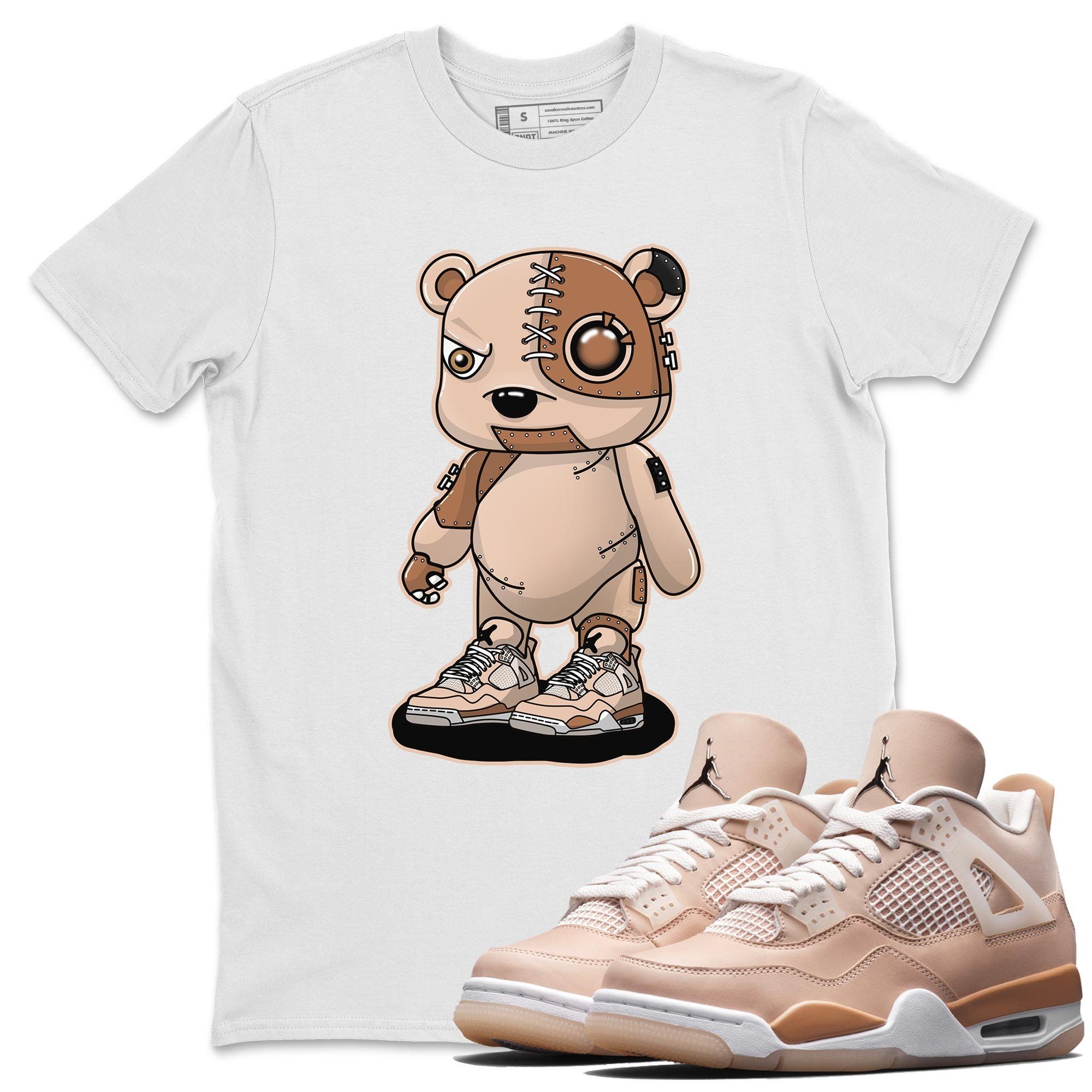 Cyborg Bear Unisex Tops - Air Jordan 4 Shimmer
