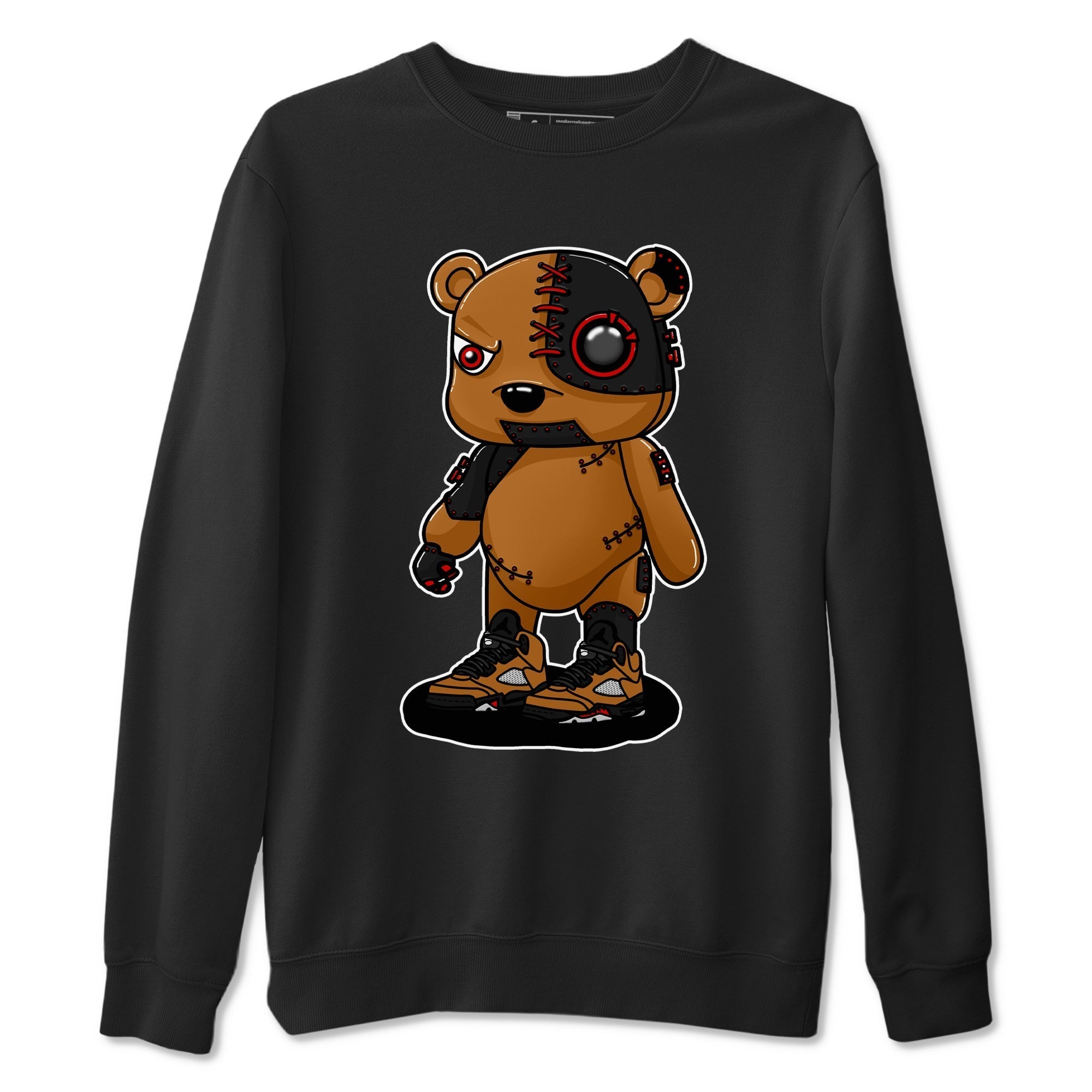 Cyborg Bear snkmatch Tees - Air Jordan 5 Archaeo Brown