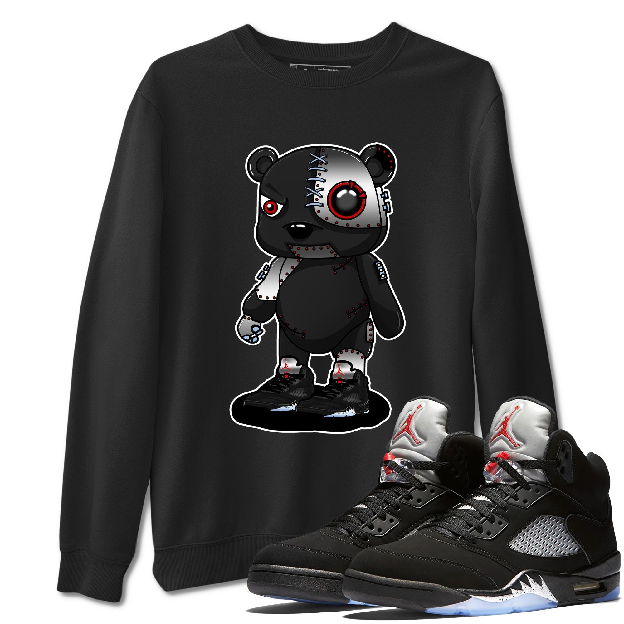 Cyborg Bear snkmatch Tees - Air Jordan 5 Reimagined