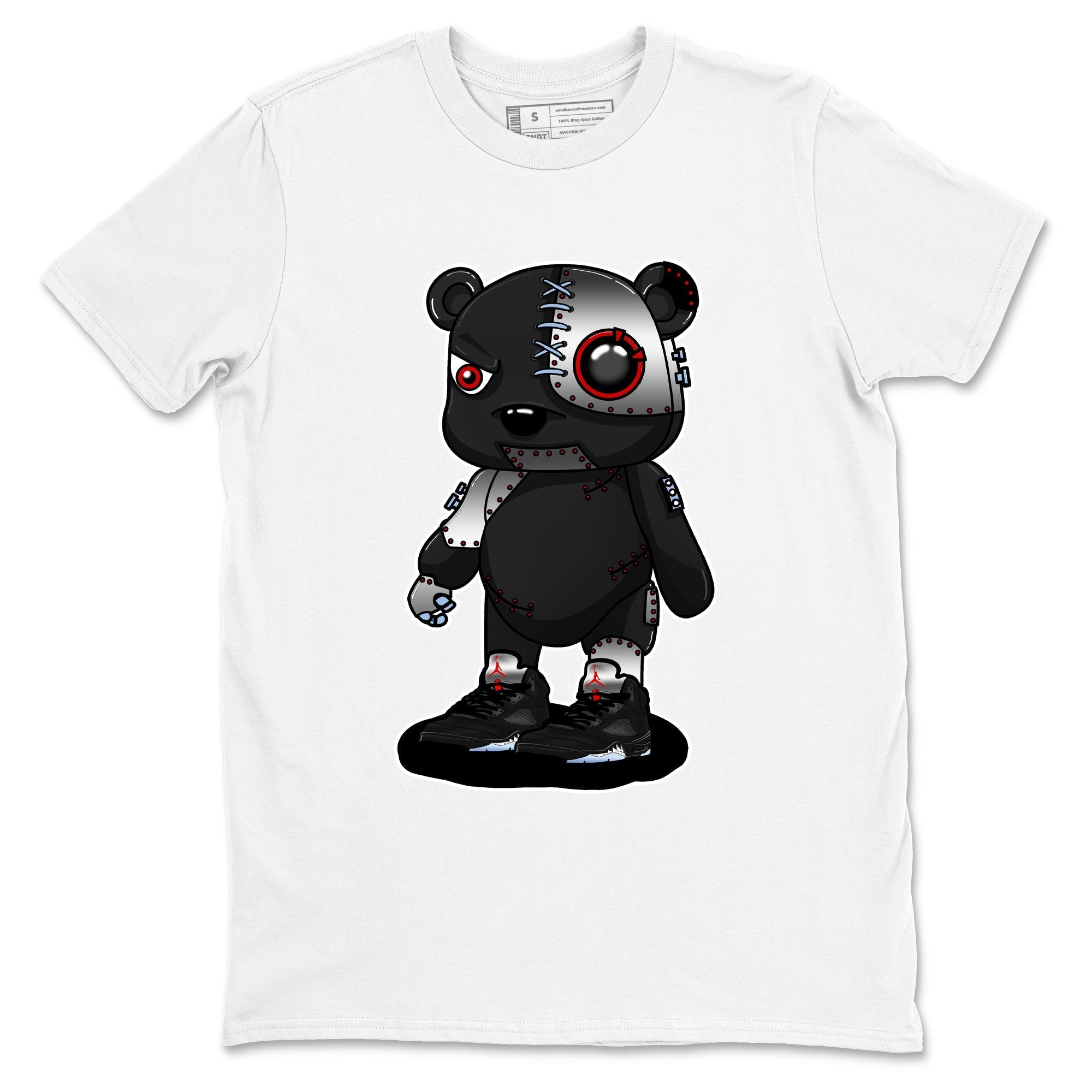 Cyborg Bear snkmatch Tees - Air Jordan 5 Reimagined