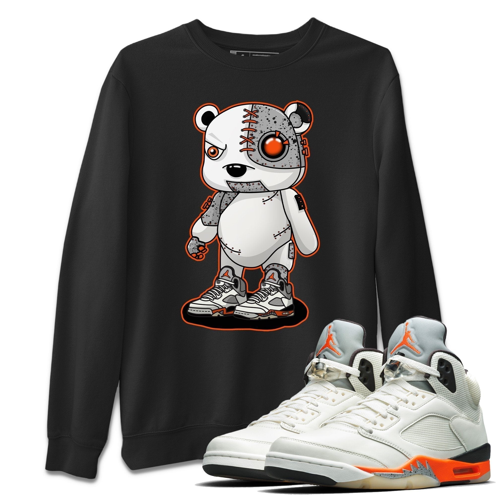 Cyborg Bear Unisex Tops - Air Jordan 5 Shattered Backboard