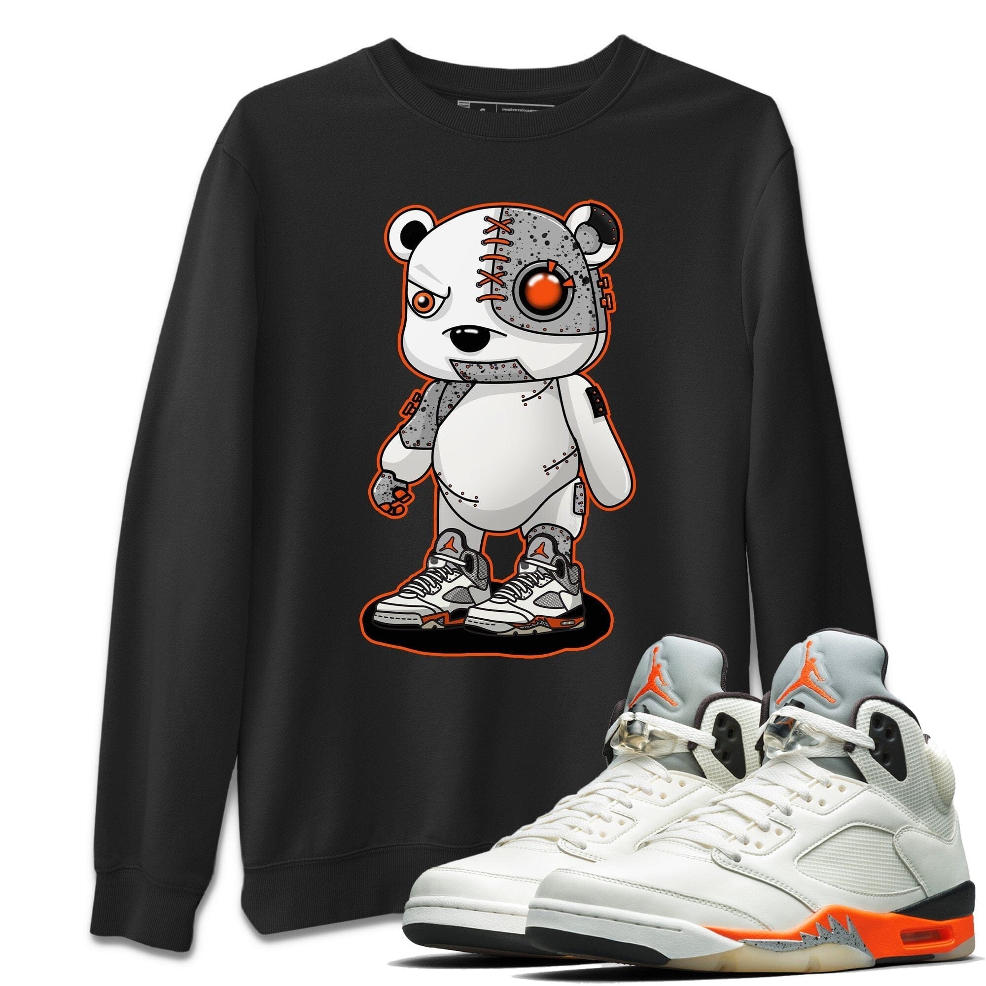 Cyborg Bear Unisex Tops - Air Jordan 5 Shattered Backboard