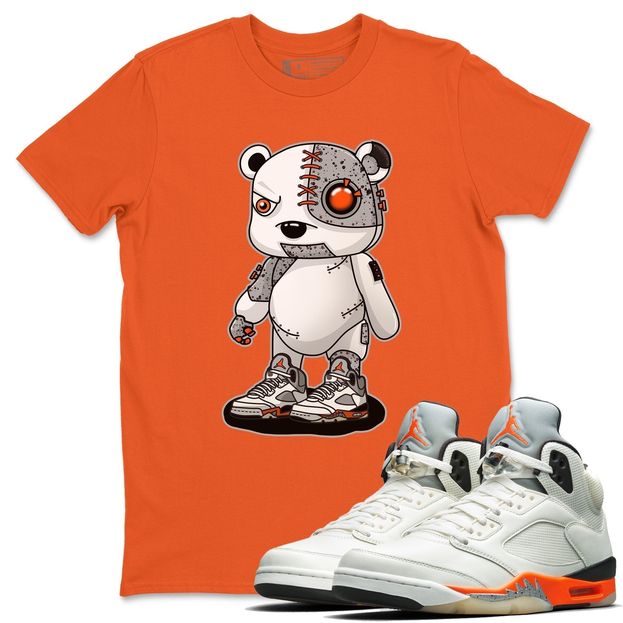 Cyborg Bear Unisex Tops - Air Jordan 5 Shattered Backboard