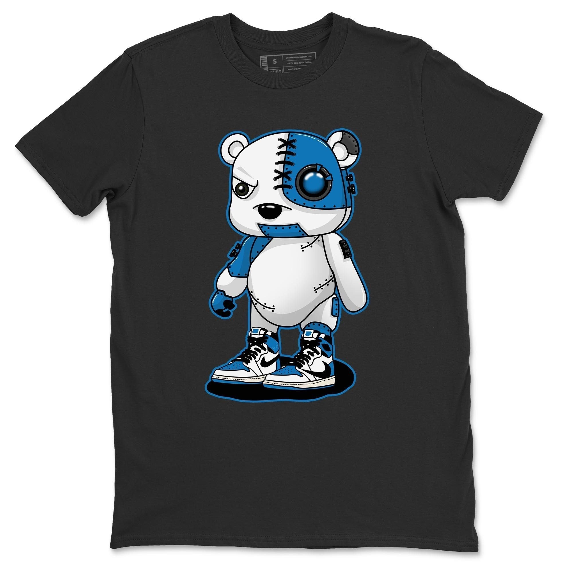Cyborg Bear Unisex Tops - Air Jordan 1 Travis Scott Fragment