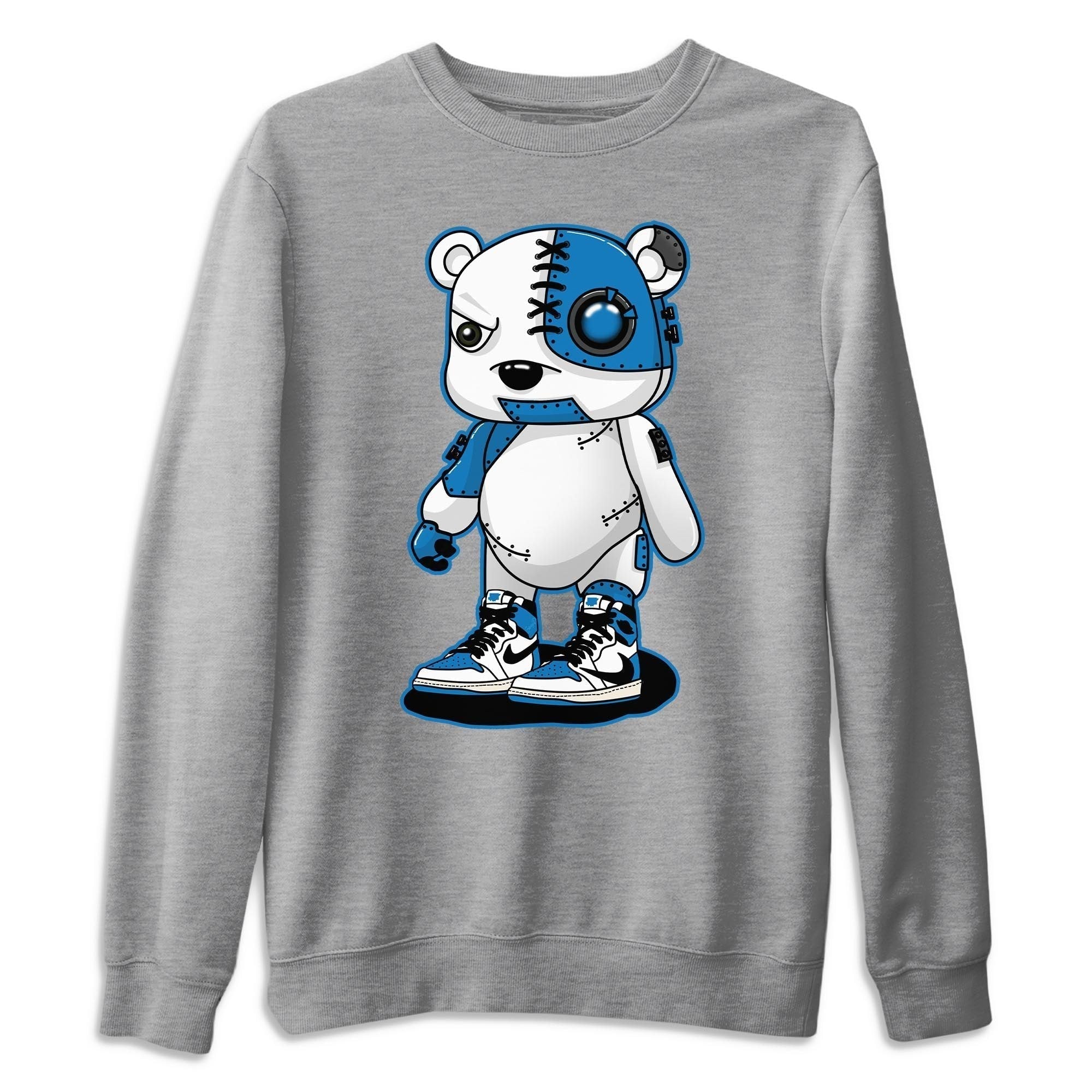 Cyborg Bear Unisex Tops - Air Jordan 1 Travis Scott Fragment