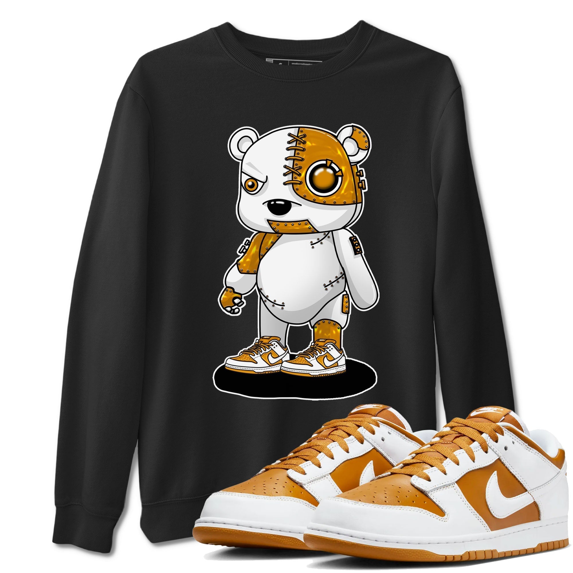 Cyborg Bear snkmatch Tees - Dunk Dark Curry