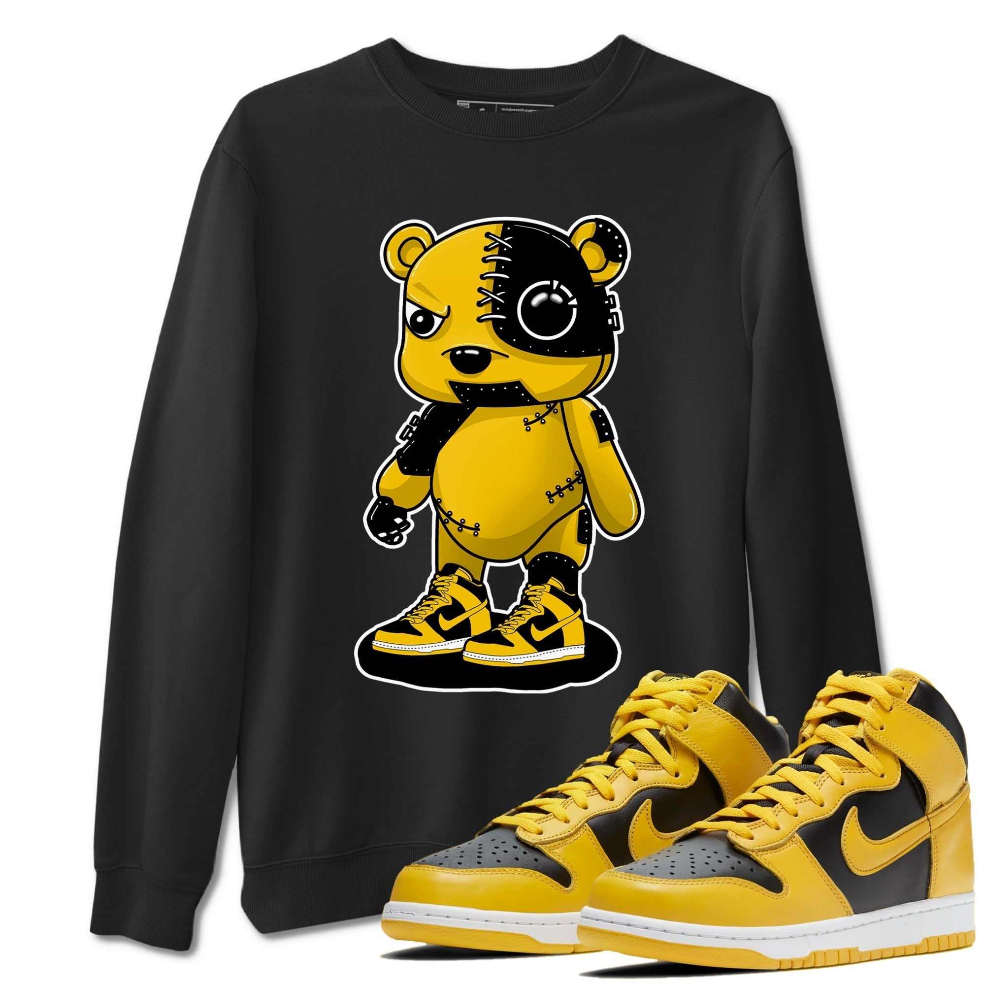 Cyborg Bear snkmatch Tees - Dunk High Pollen