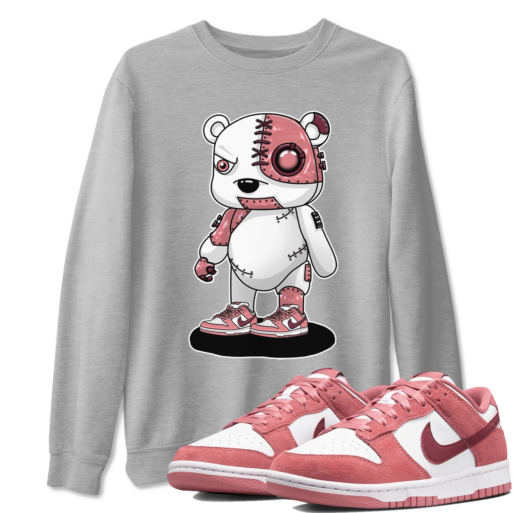 Cyborg Bear snkmatch Tees - Dunk Valentines Day 2024