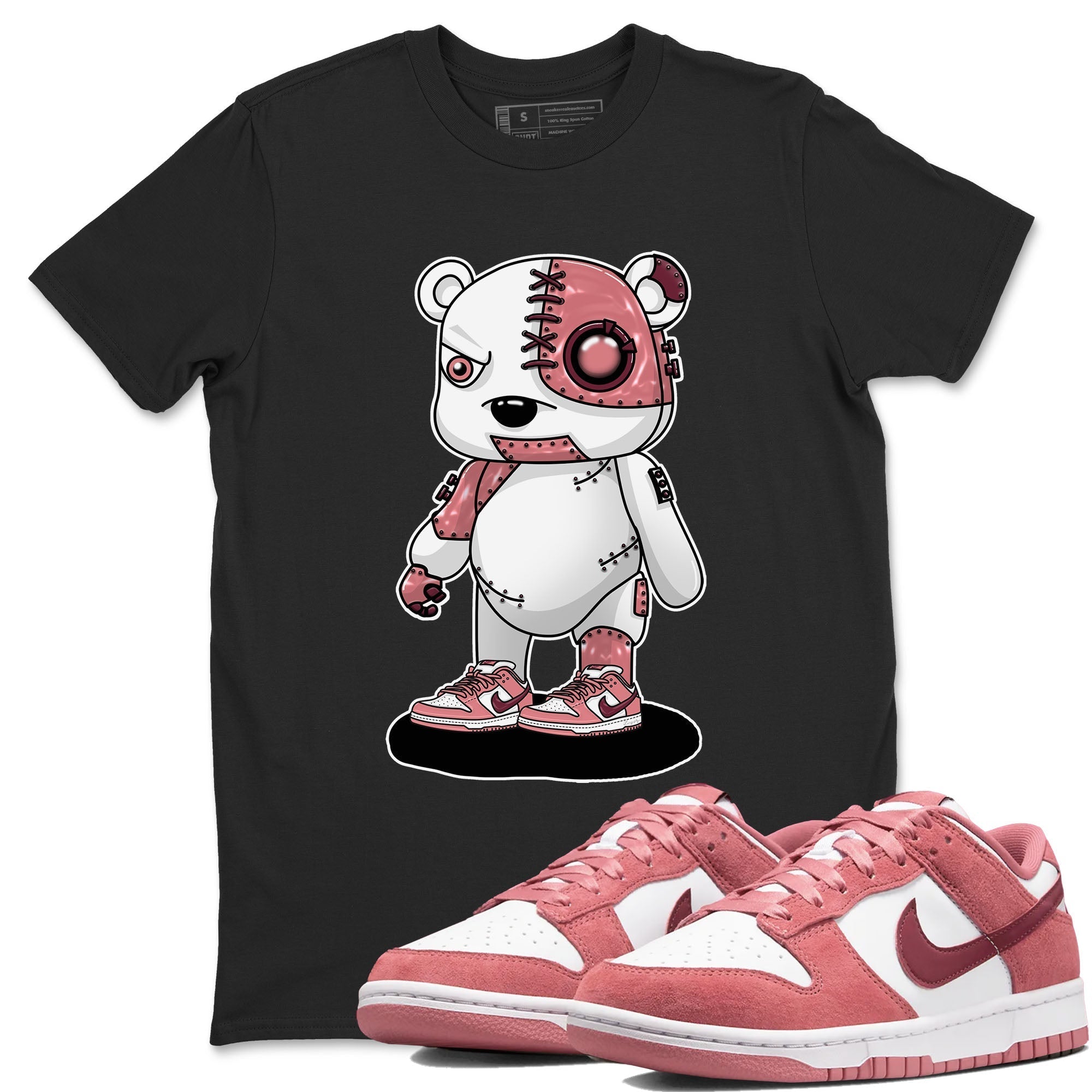 Cyborg Bear snkmatch Tees - Dunk Valentines Day 2024