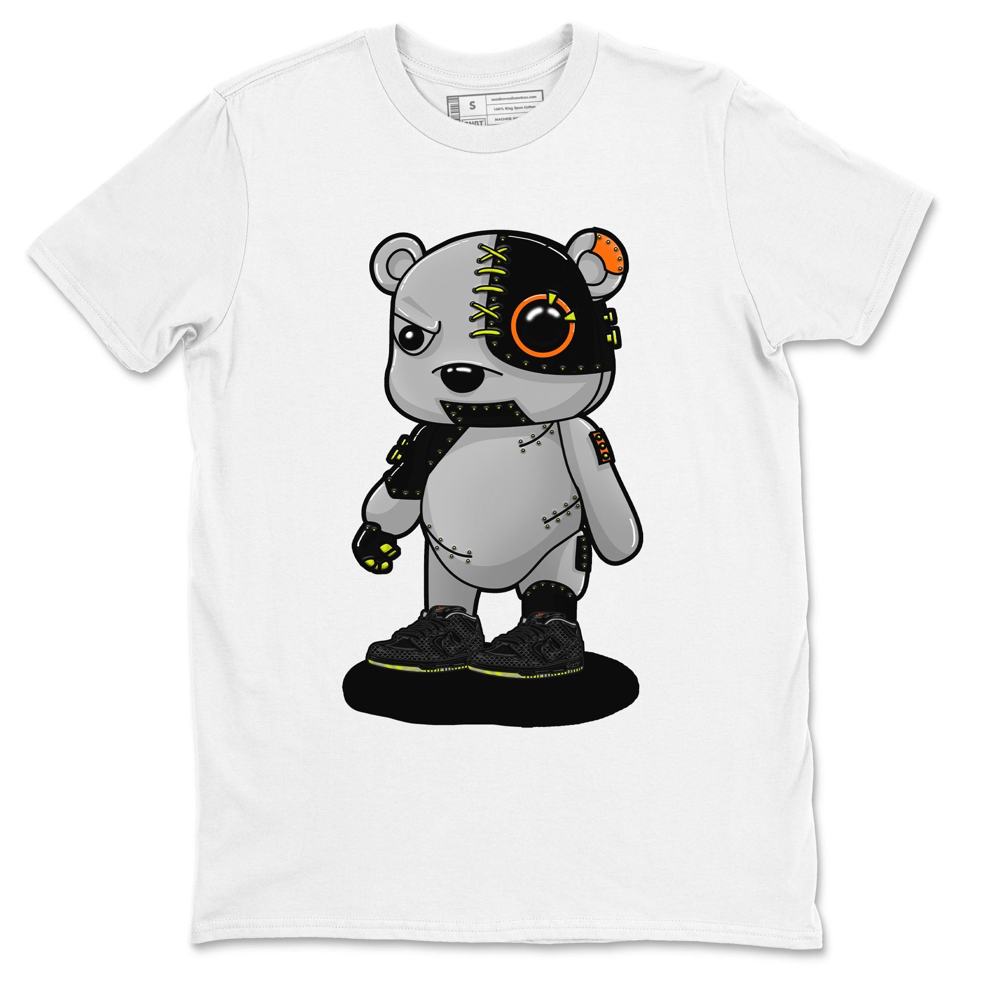 Cyborg Bear snkmatch Tee - Dunk Halloween
