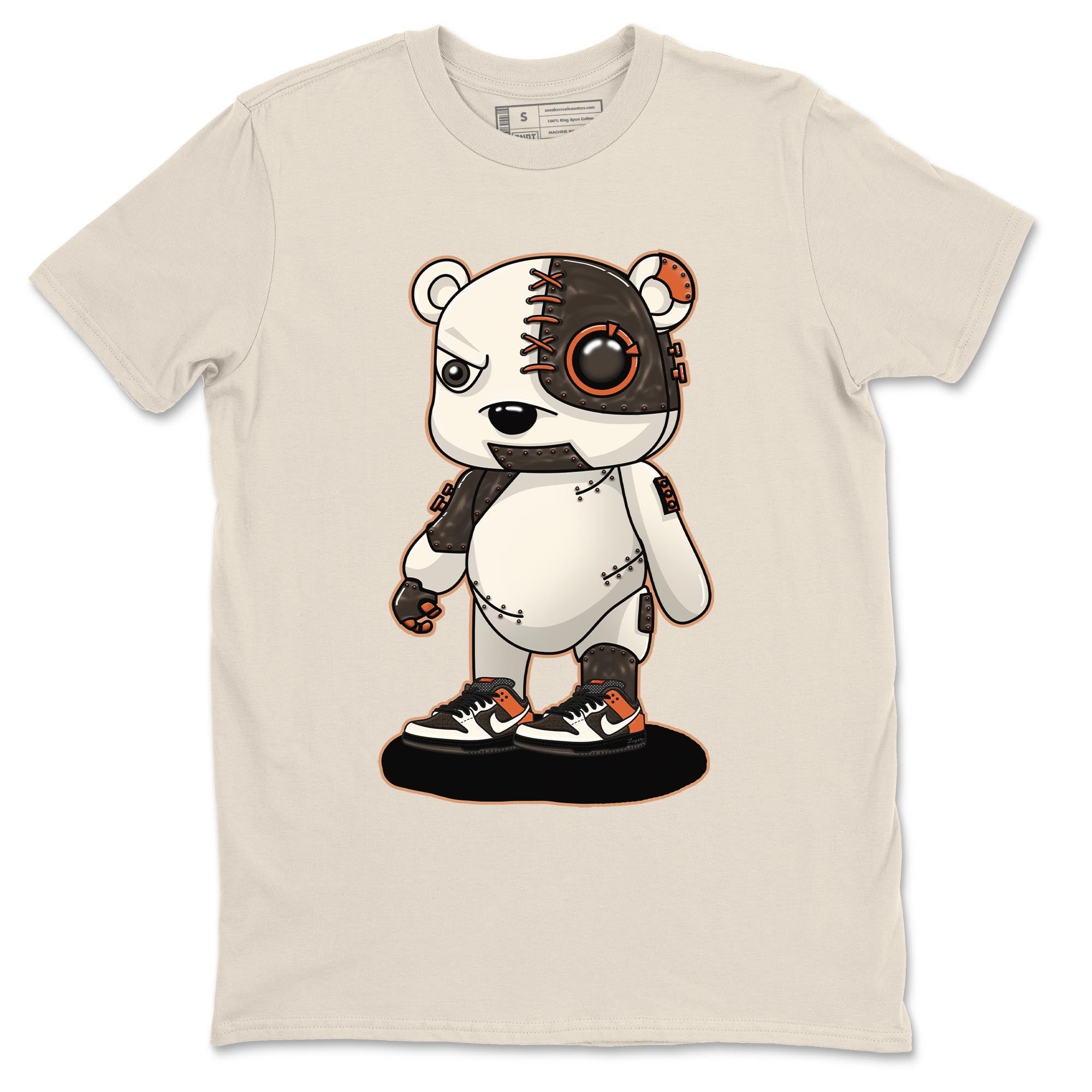 Cyborg Bear snkmatch Tee - Dunk Red Panda