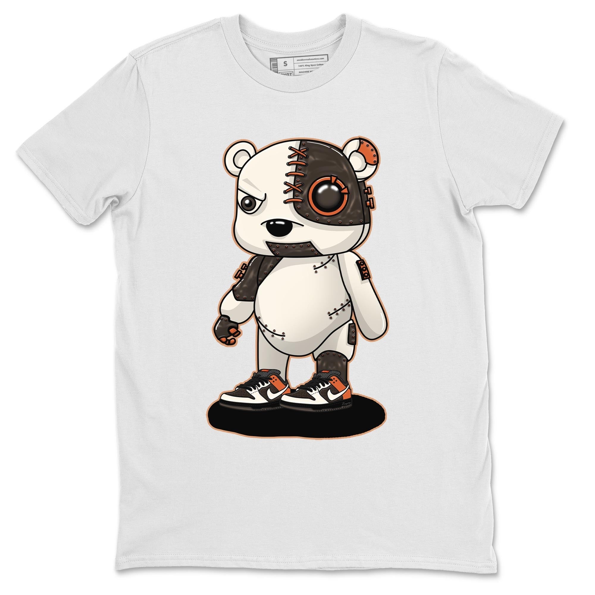 Cyborg Bear snkmatch Tee - Dunk Red Panda