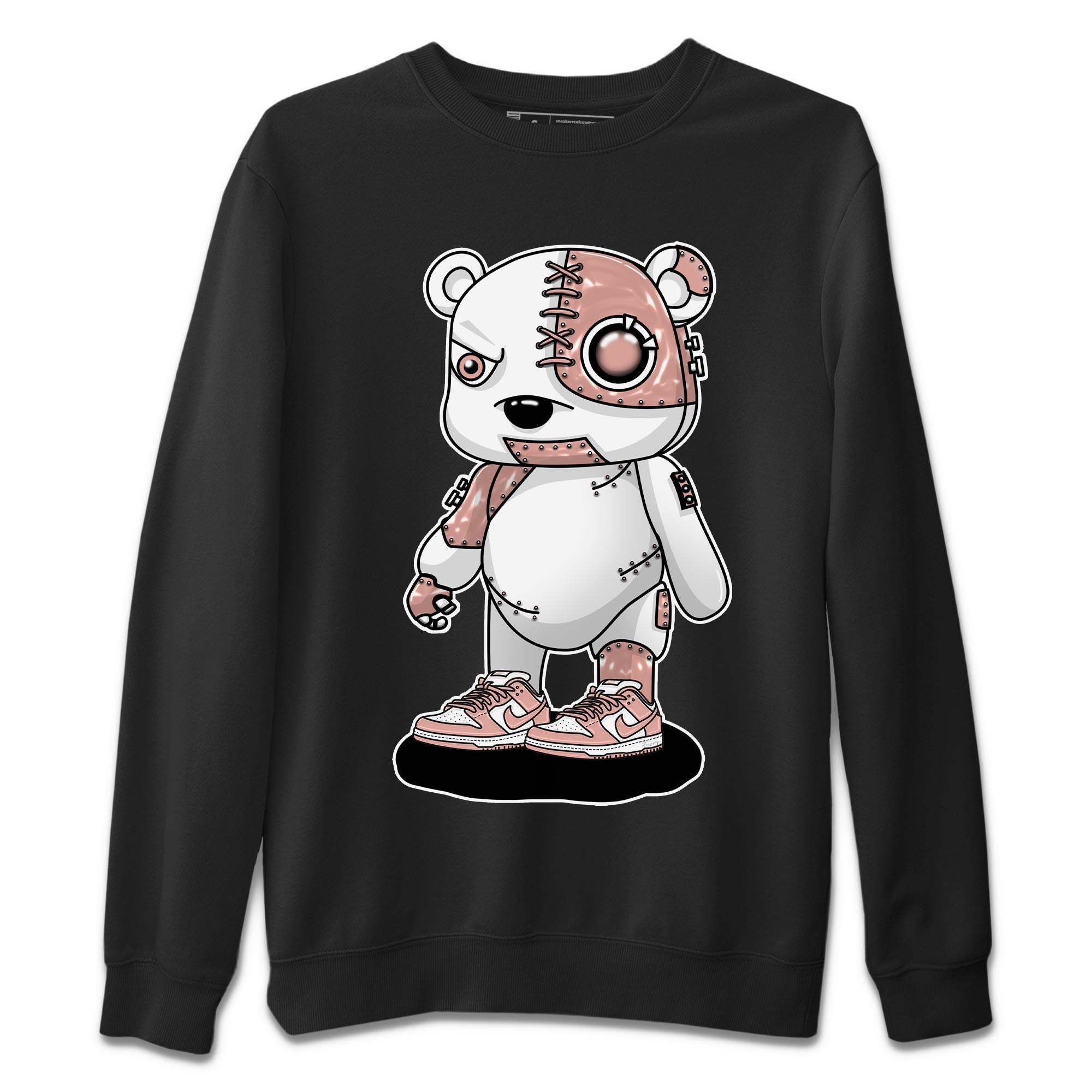 Cyborg Bear snkmatch Tee - Dunk Rose Whisper