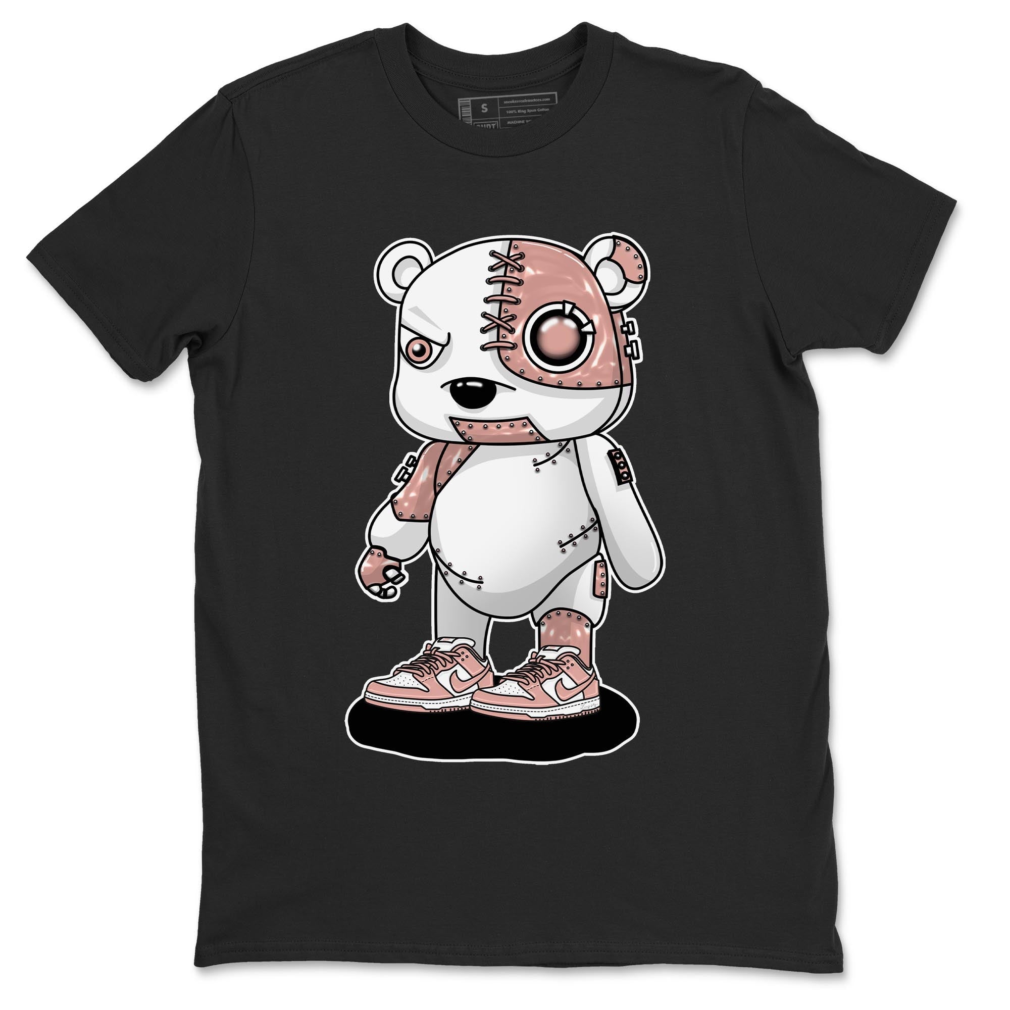 Cyborg Bear snkmatch Tee - Dunk Rose Whisper
