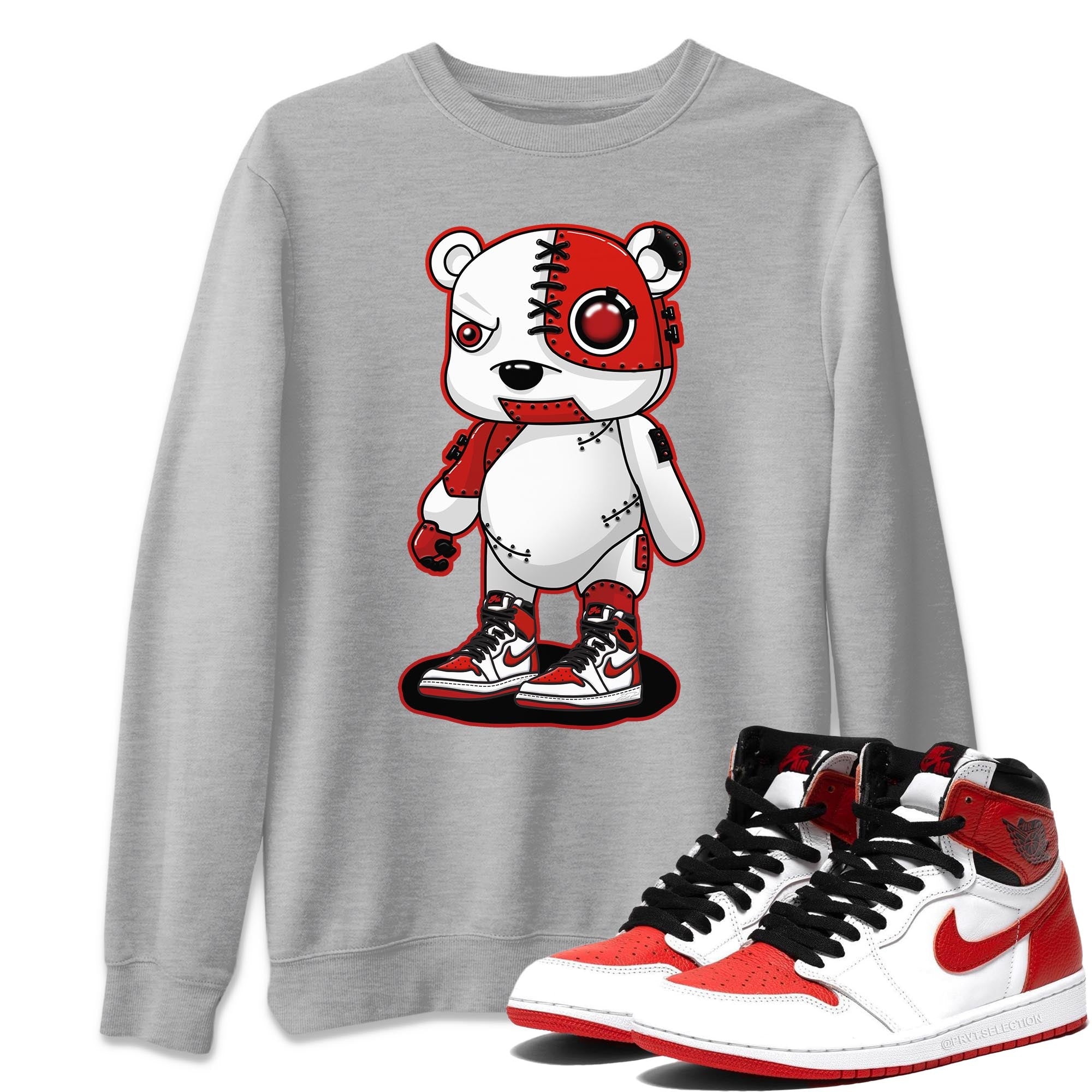 Cyborg Bear Unisex Tops - Air Jordan 1 Heritage