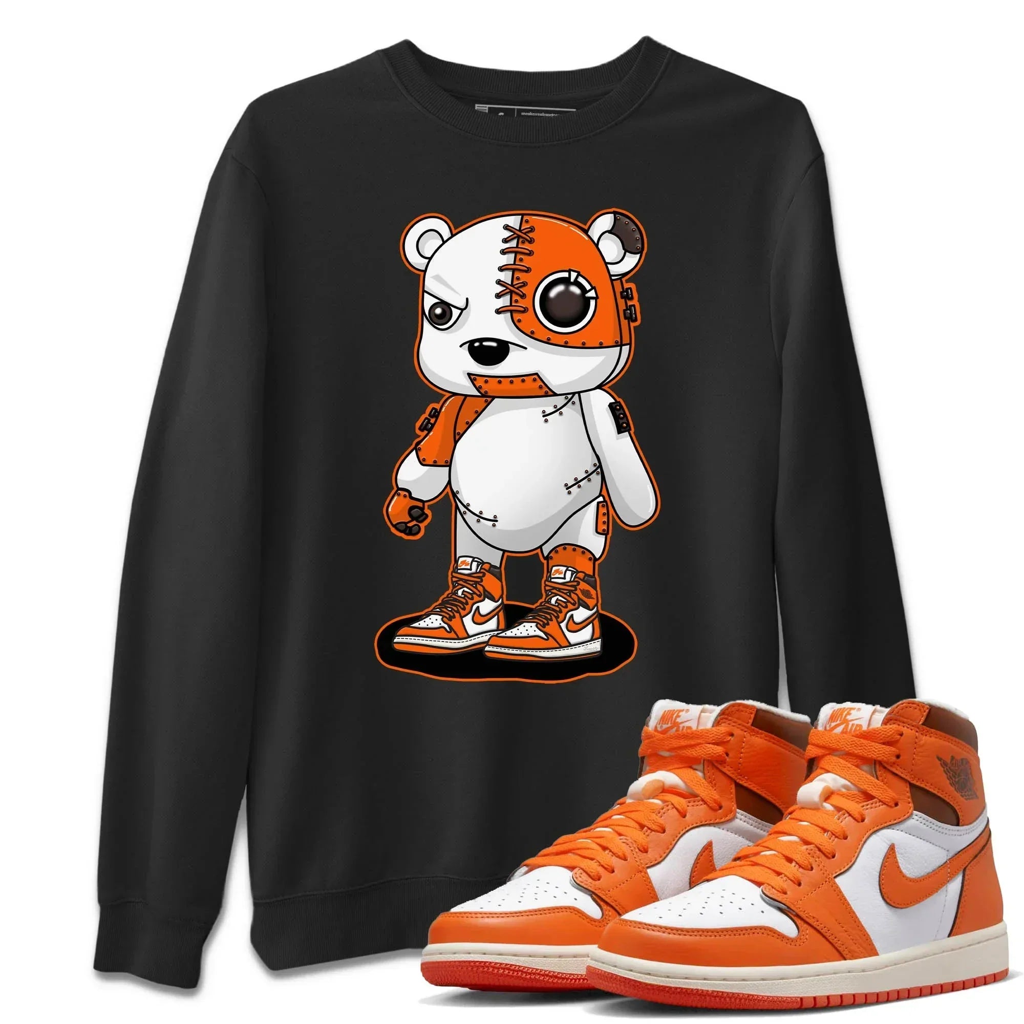 Cyborg Bear Unisex Tops - Air Jordan 1 Starfish