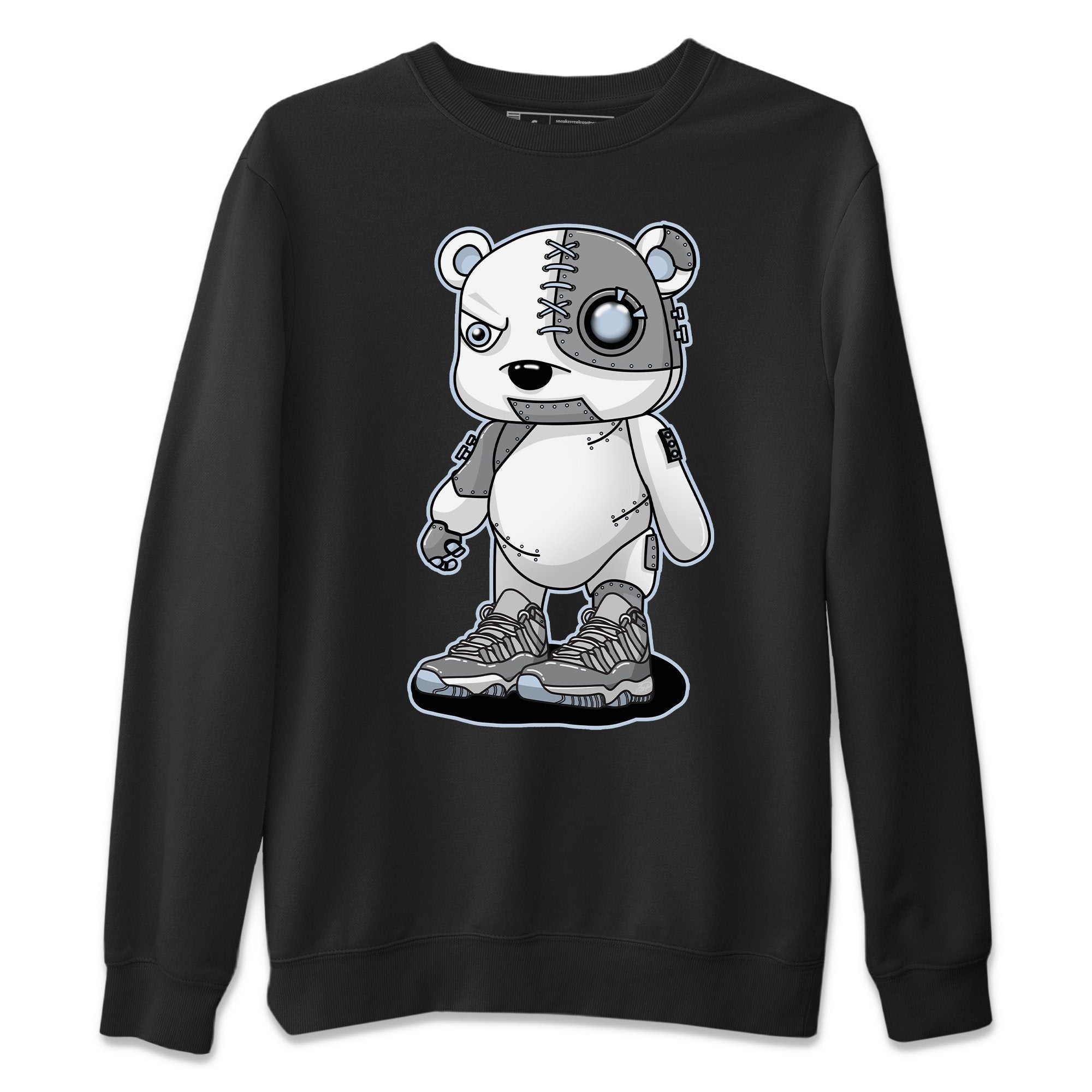 Cyborg Bear Unisex Tops - Air Jordan 11 Cool Grey