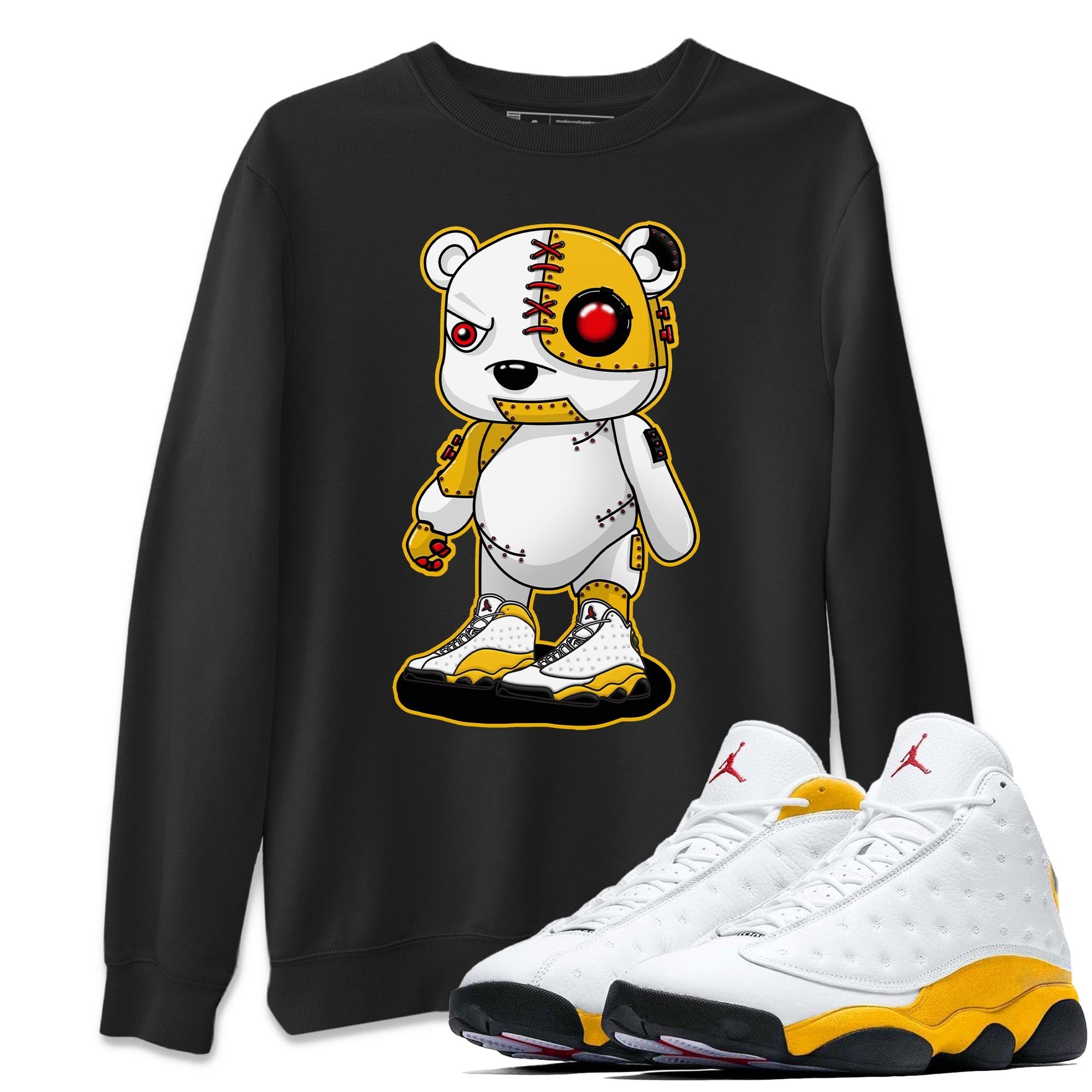 Cyborg Bear Unisex Tops - Air Jordan 13 Del Sol