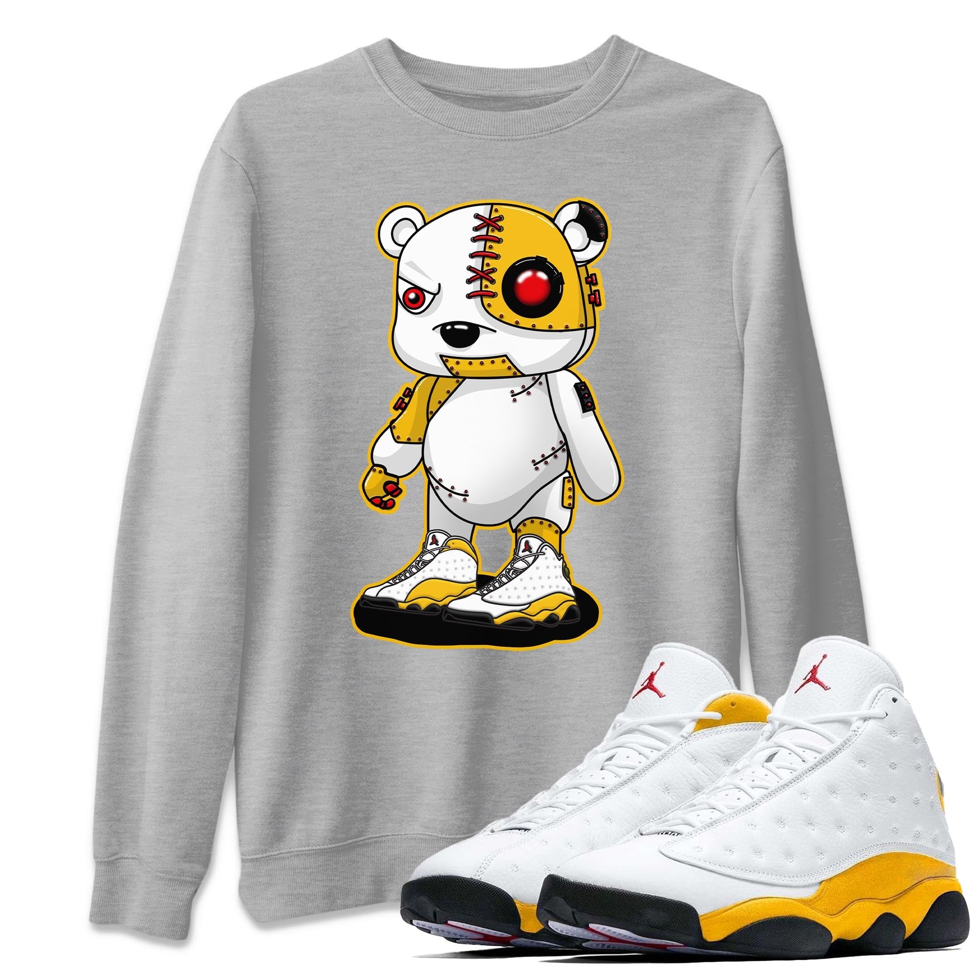 Cyborg Bear Unisex Tops - Air Jordan 13 Del Sol