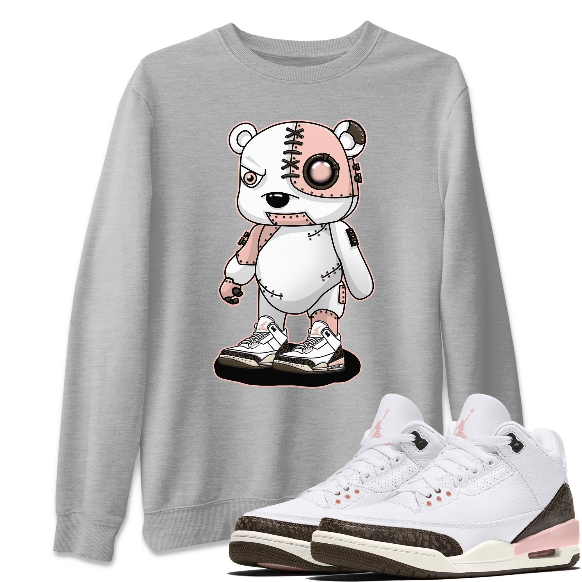 Cyborg Bear Unisex Tops - Air Jordan 3 Atmosphere