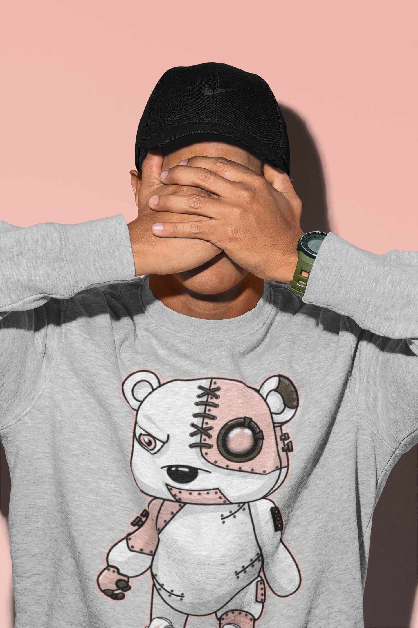 Cyborg Bear Unisex Tops - Air Jordan 3 Atmosphere
