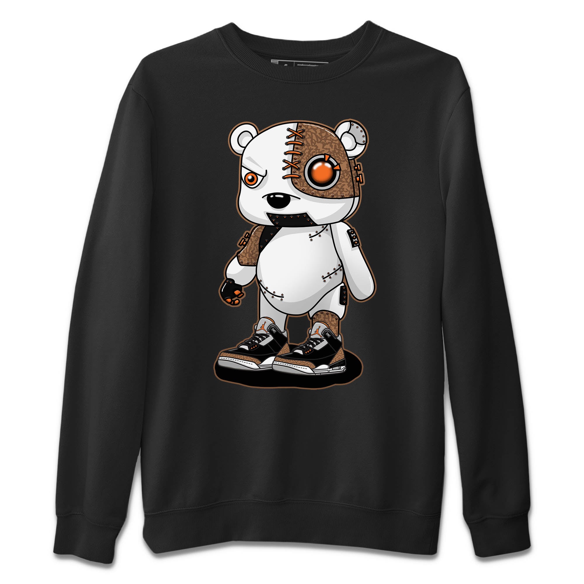 Cyborg Bear Unisex Tops - Air Jordan 3 Desert Elephant