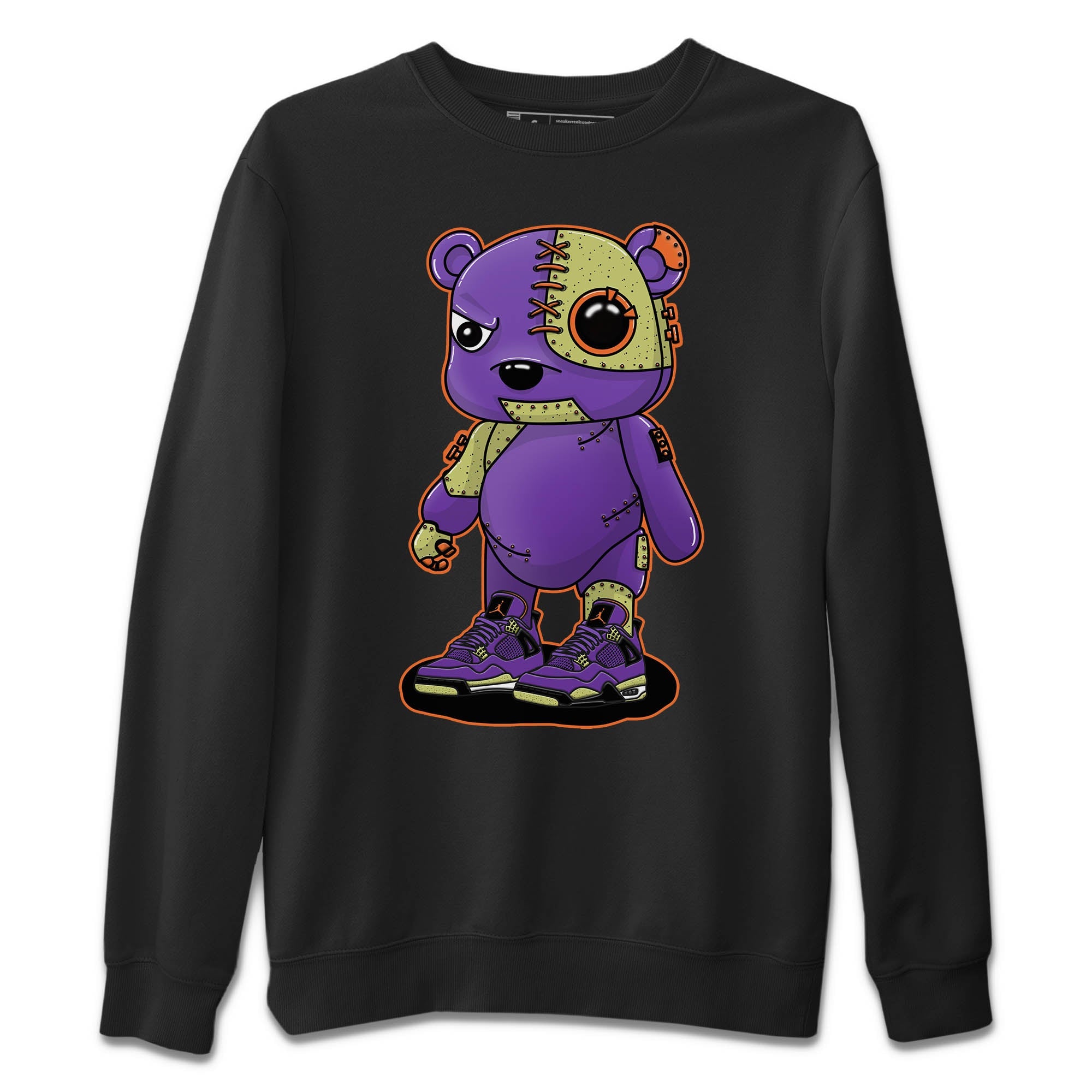 Cyborg Bear Unisex Tops - Air Jordan 4 Canyon Purple