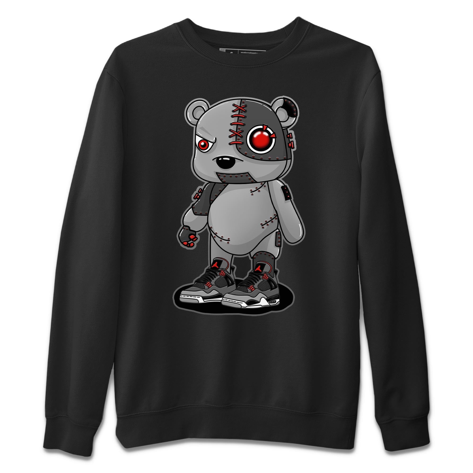 Cyborg Bear Unisex Tops - Air Jordan 4 Infrared
