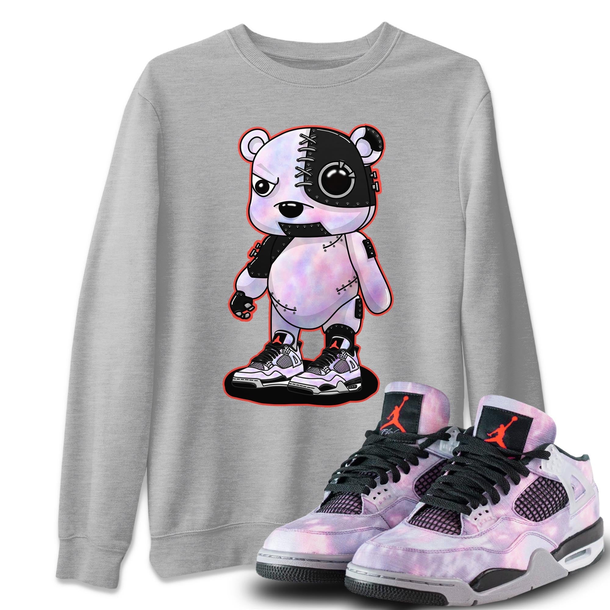 Cyborg Bear Unisex Tops - Air Jordan 4 Zen Master