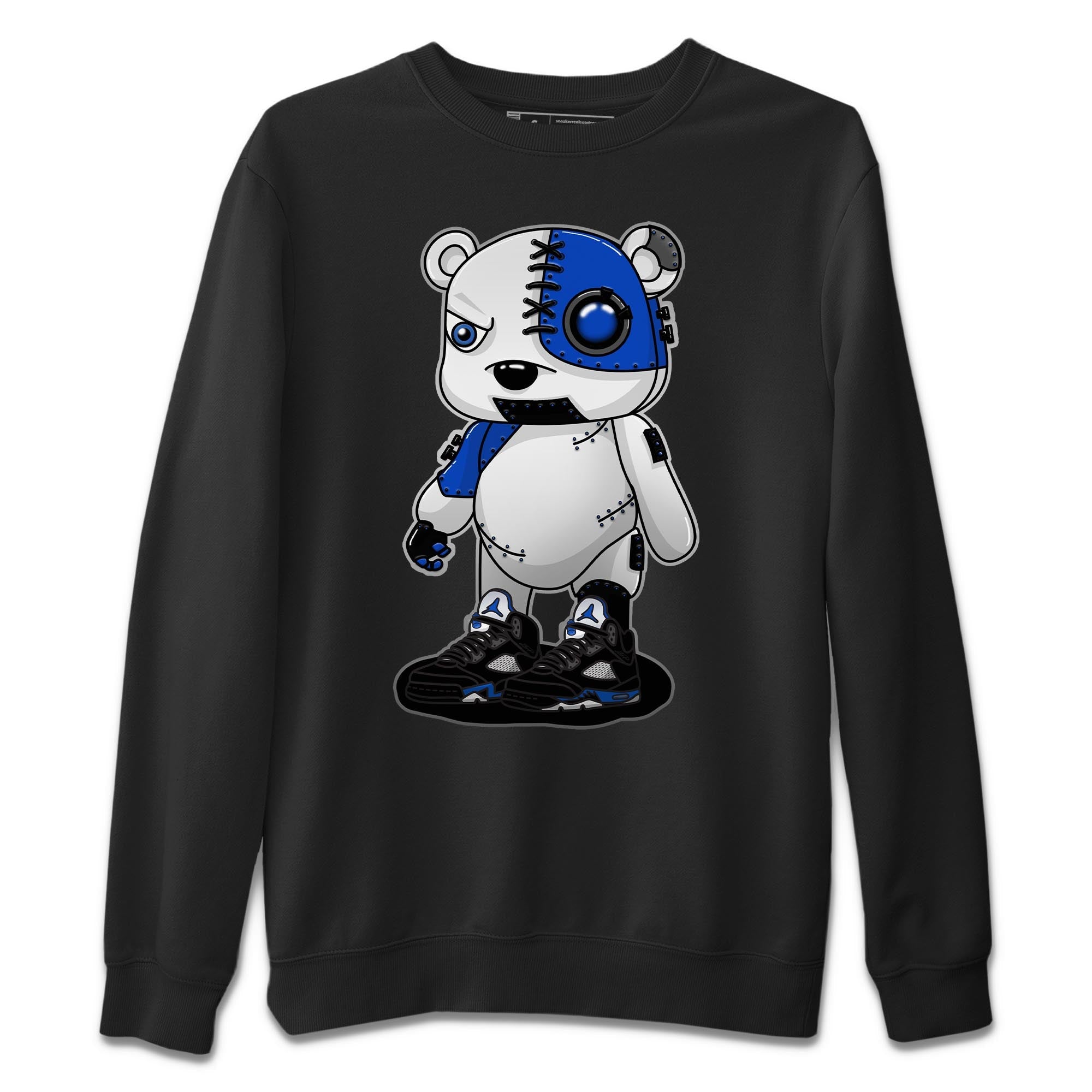 Cyborg Bear Unisex Tops - Air Jordan 5 Racer Blue