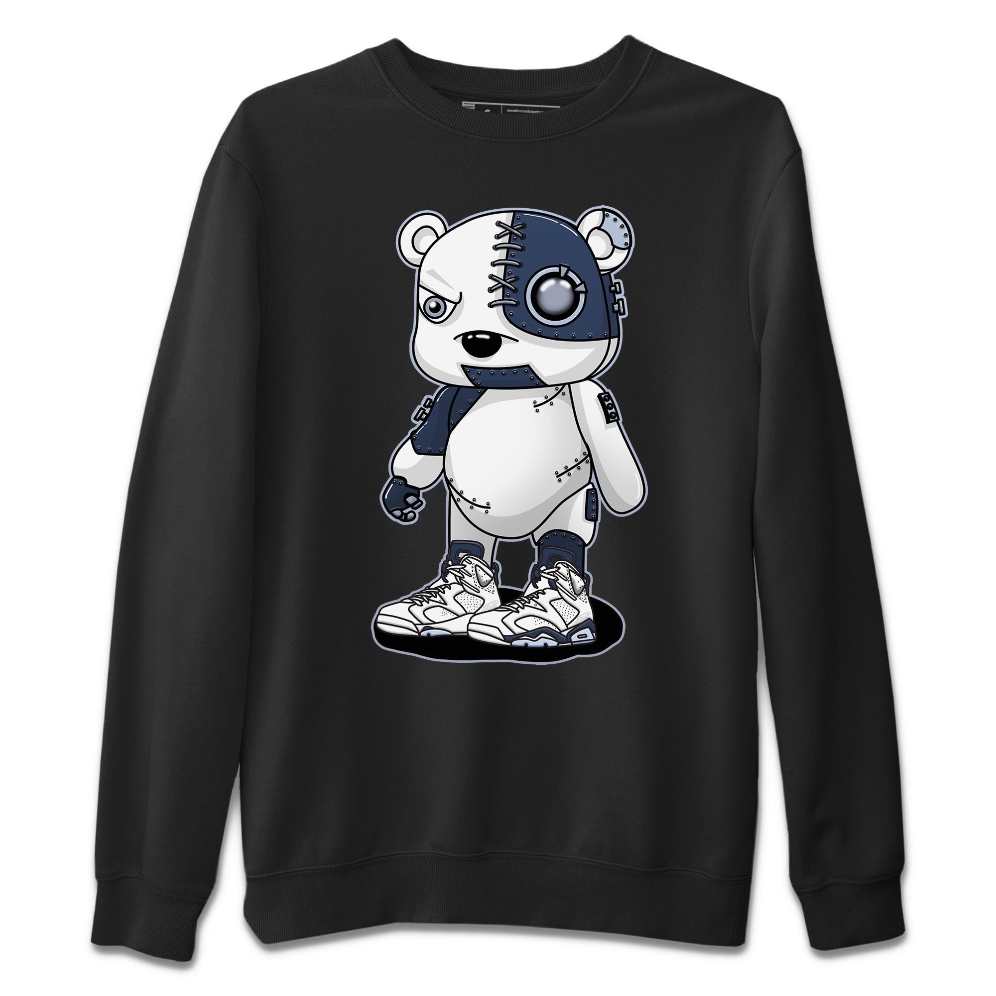 Cyborg Bear Unisex Tops - Air Jordan 6 Midnight Navy
