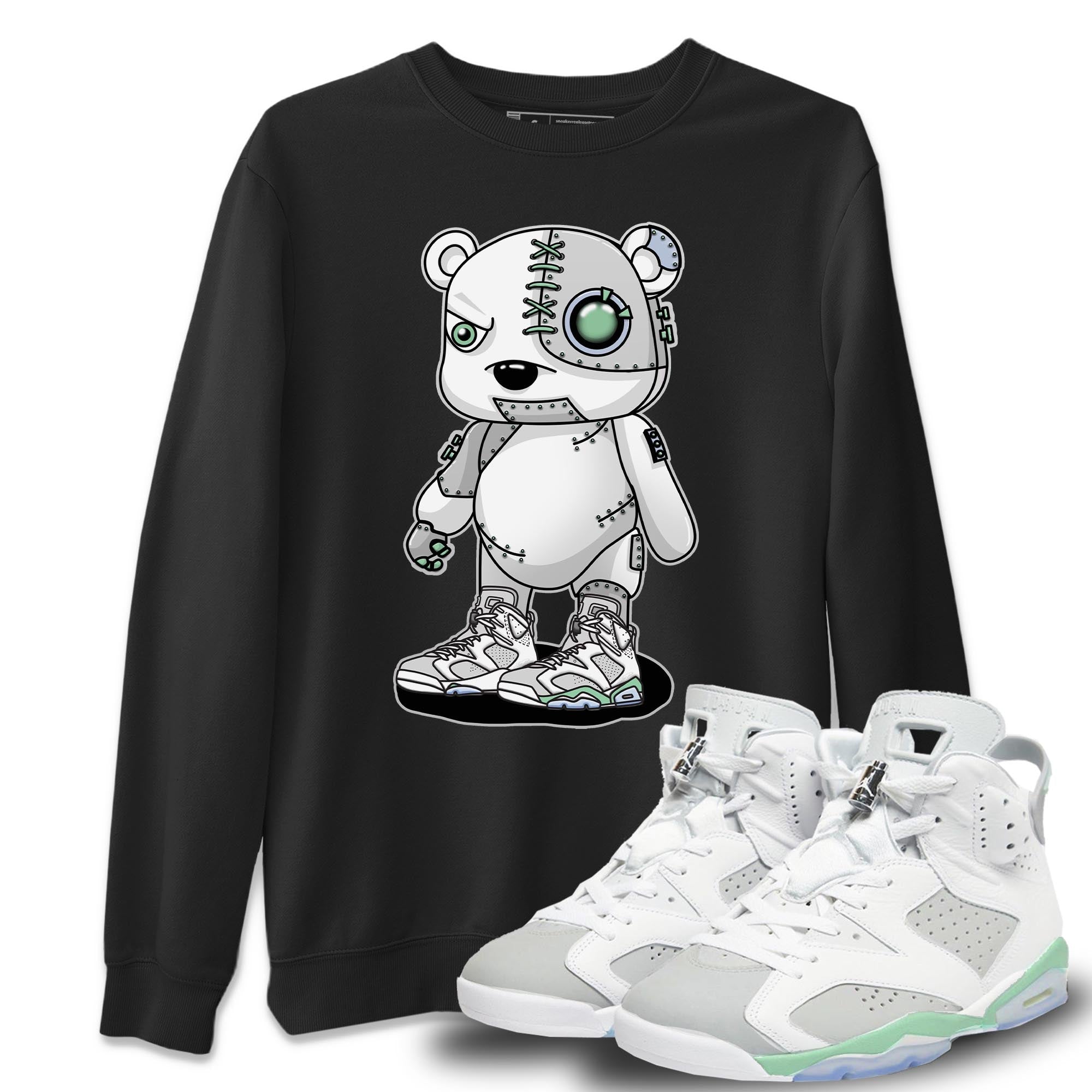Cyborg Bear Unisex Tops - Air Jordan 6 Mint Foam