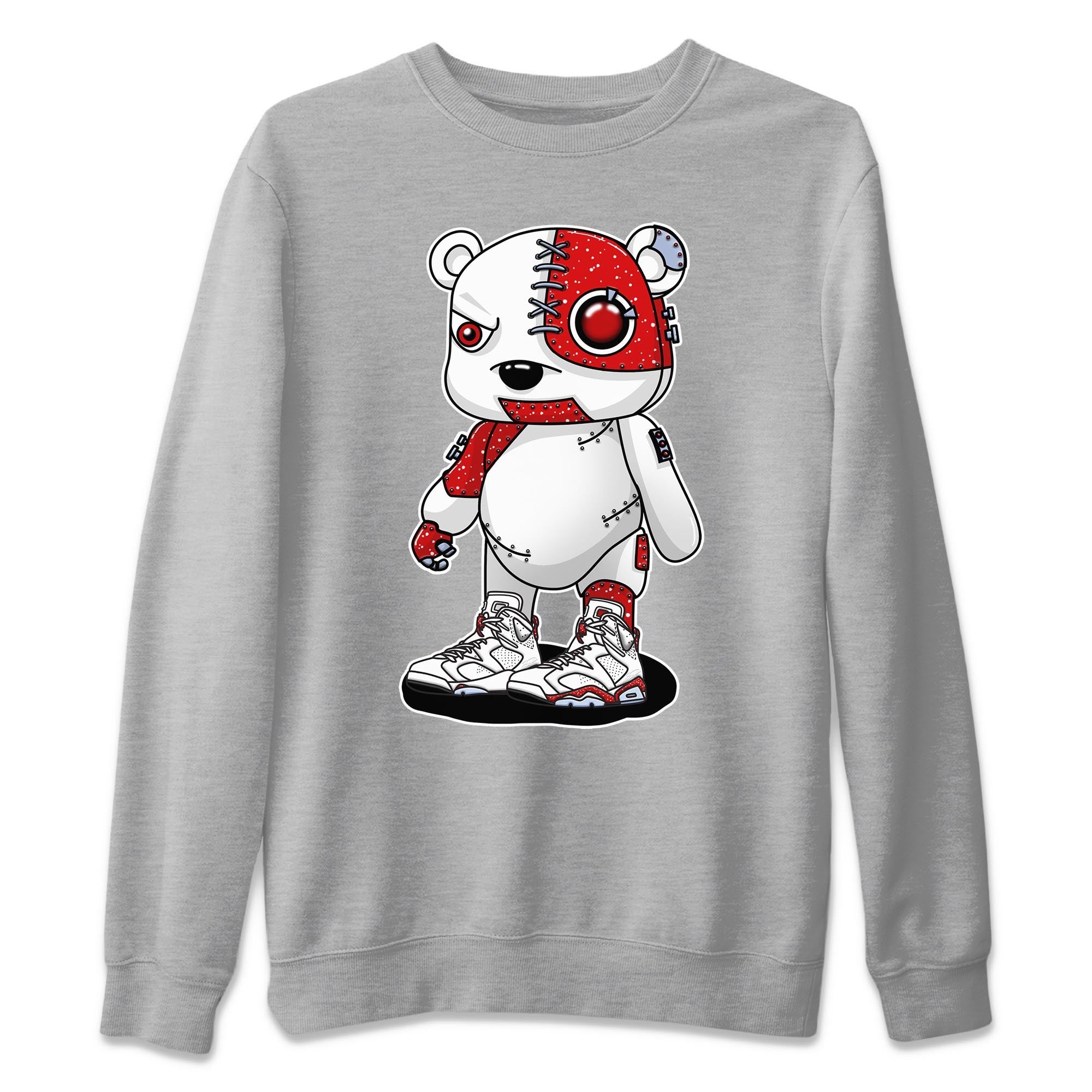 Cyborg Bear Unisex Tops - Air Jordan 6 Red Velvet Cookies