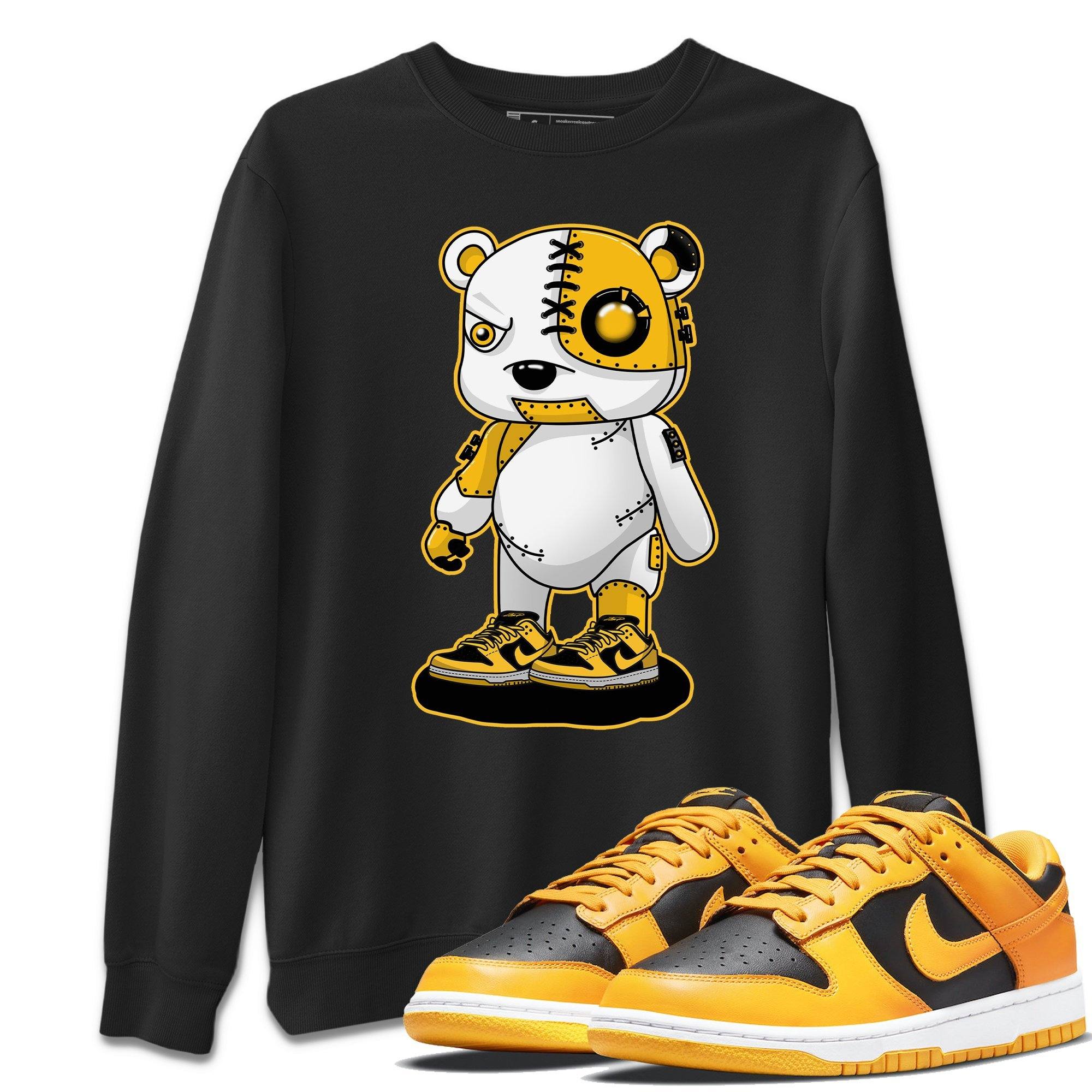 Cyborg Bear Unisex Tops - Dunk Championship Goldenrod