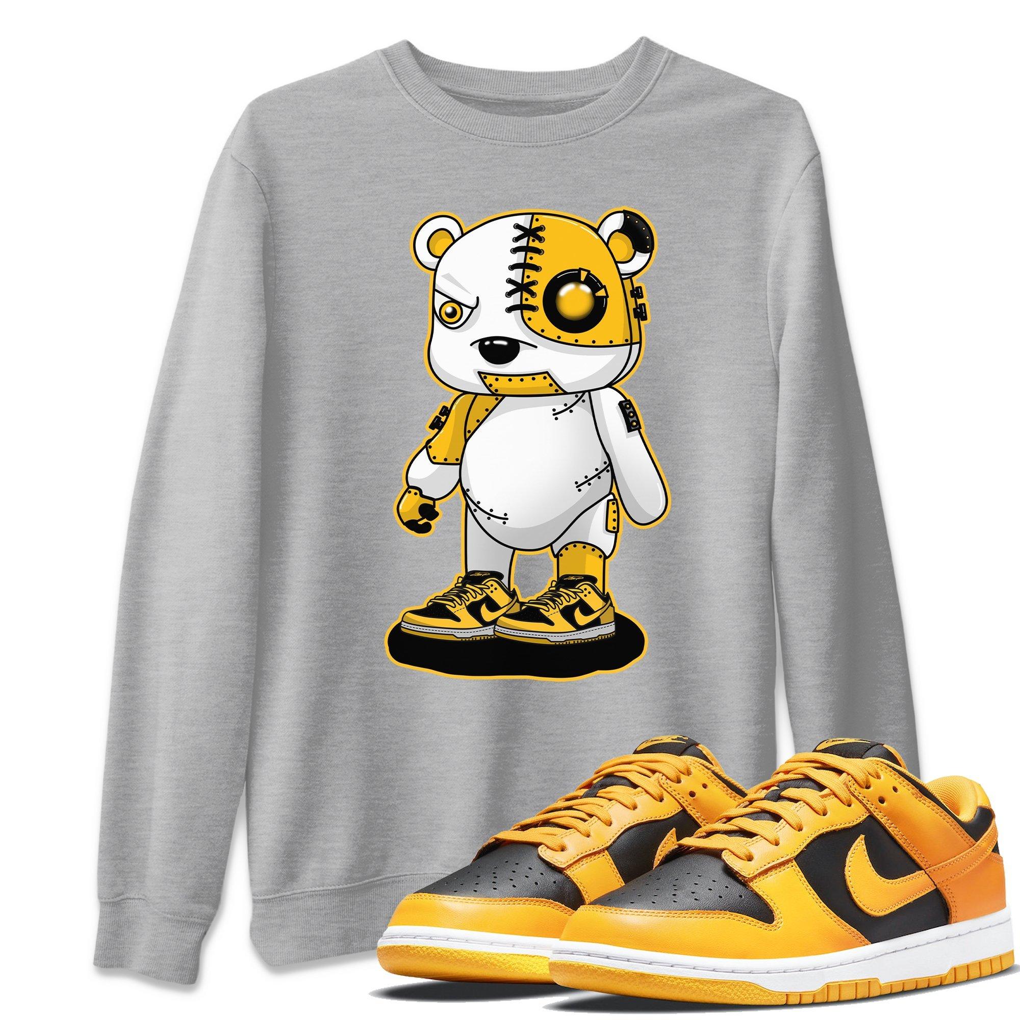 Cyborg Bear Unisex Tops - Dunk Championship Goldenrod