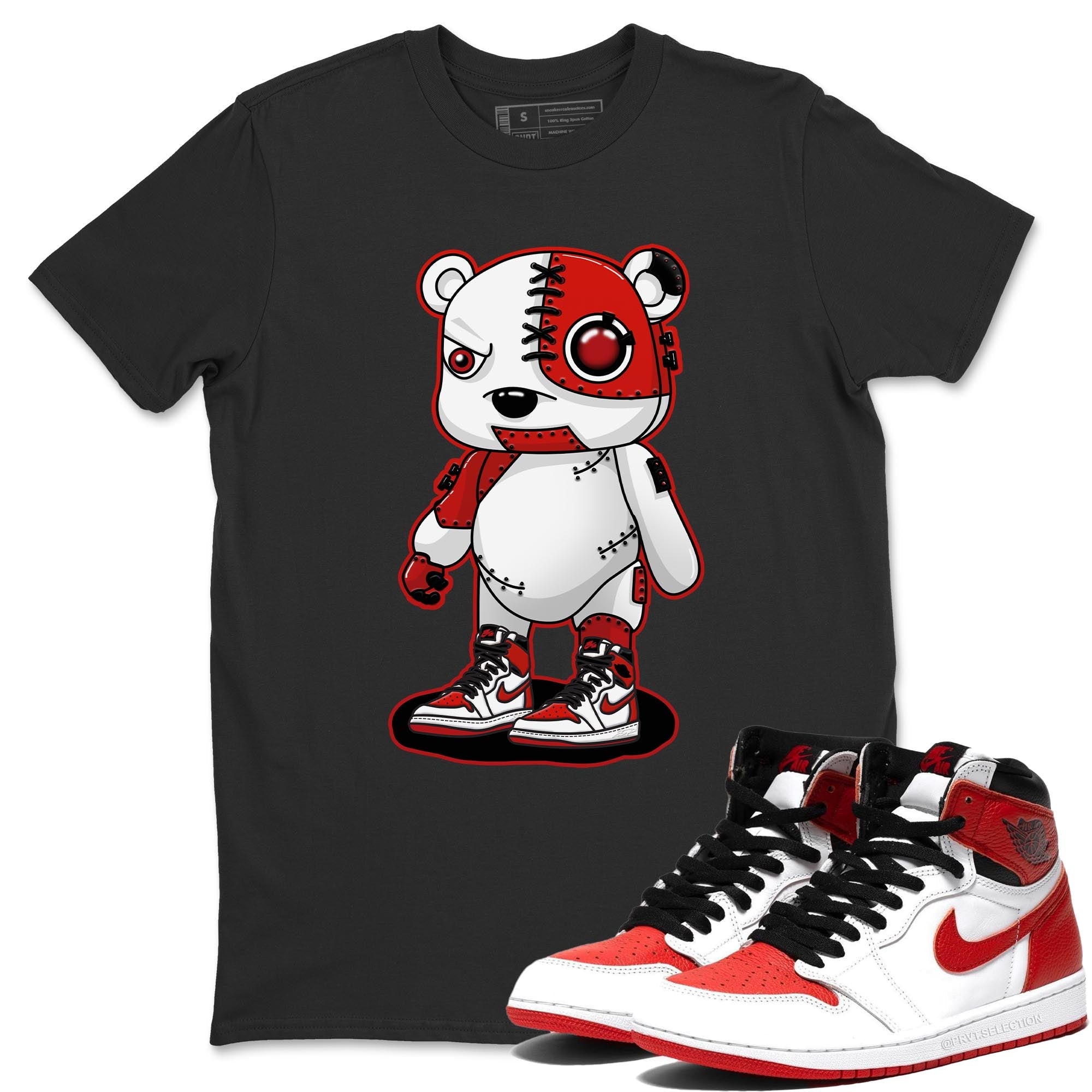 Cyborg Bear Unisex Tops - Air Jordan 1 Heritage
