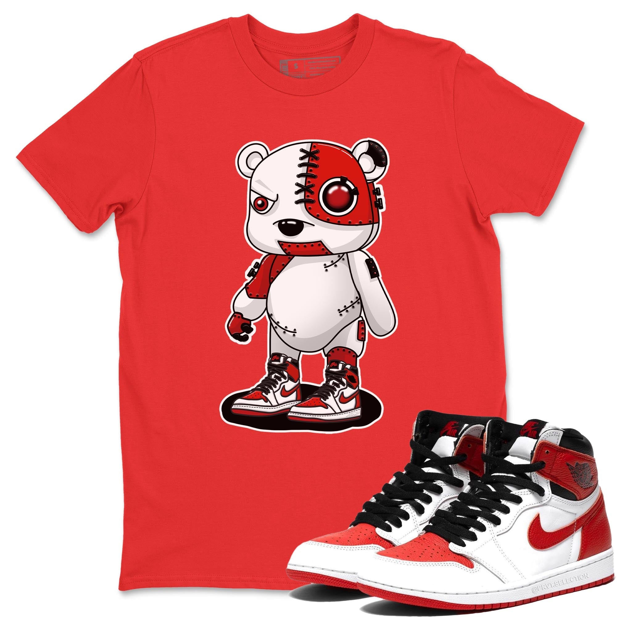 Cyborg Bear Unisex Tops - Air Jordan 1 Heritage