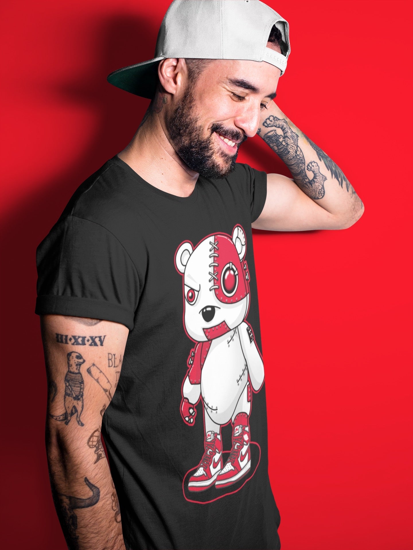 Cyborg Bear Unisex Tops - Air Jordan 1 Newstalgia