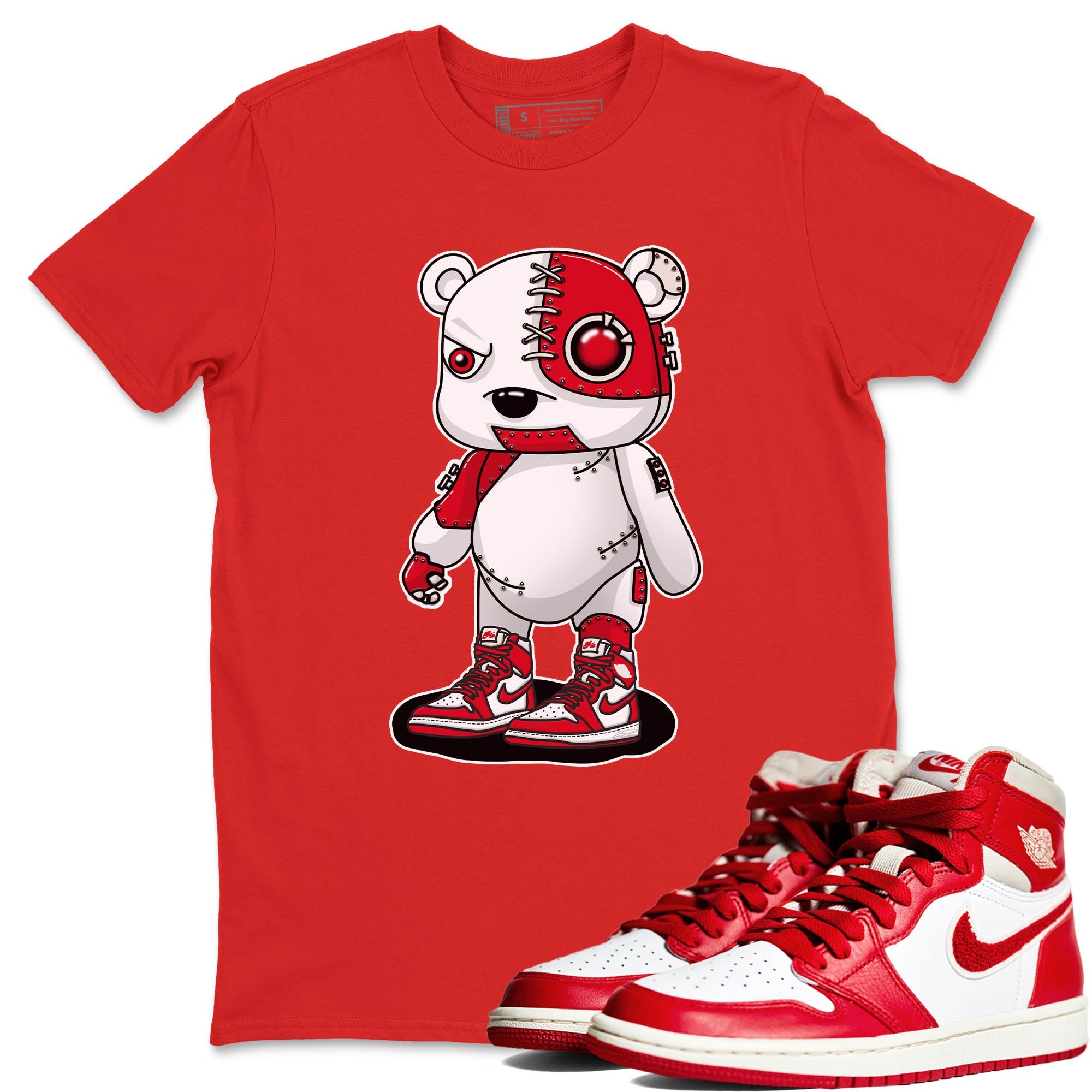 Cyborg Bear Unisex Tops - Air Jordan 1 Newstalgia