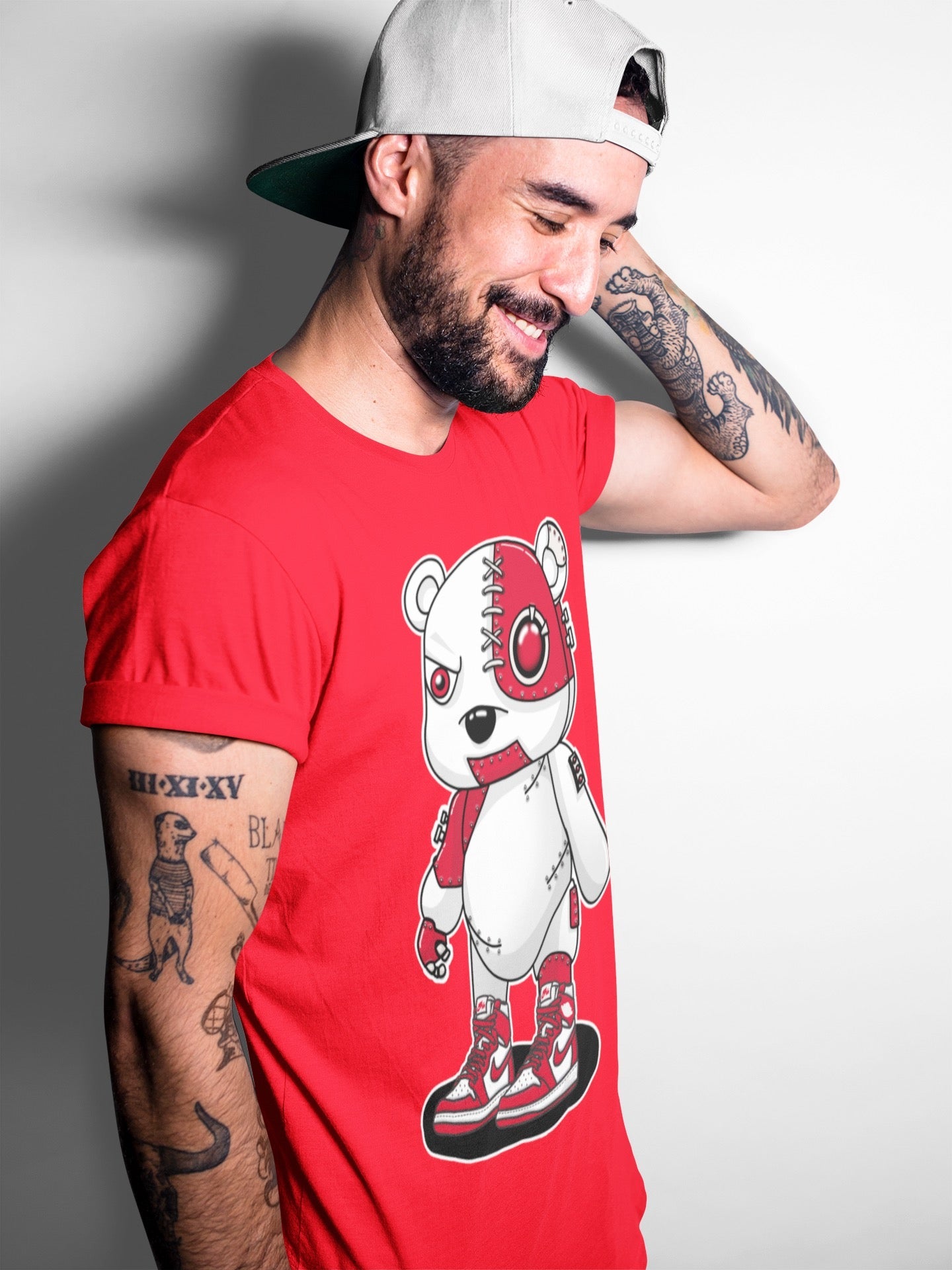 Cyborg Bear Unisex Tops - Air Jordan 1 Newstalgia
