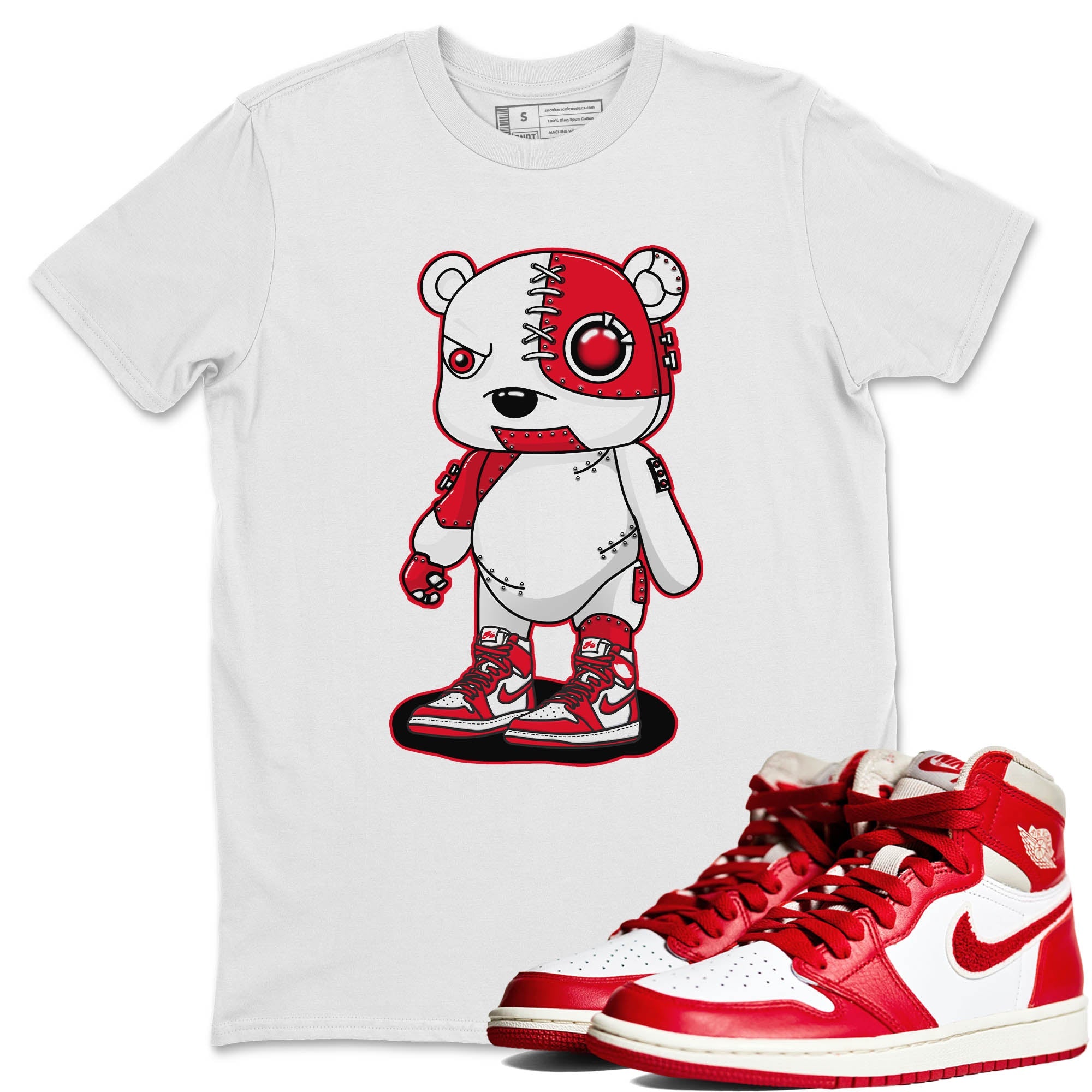 Cyborg Bear Unisex Tops - Air Jordan 1 Newstalgia