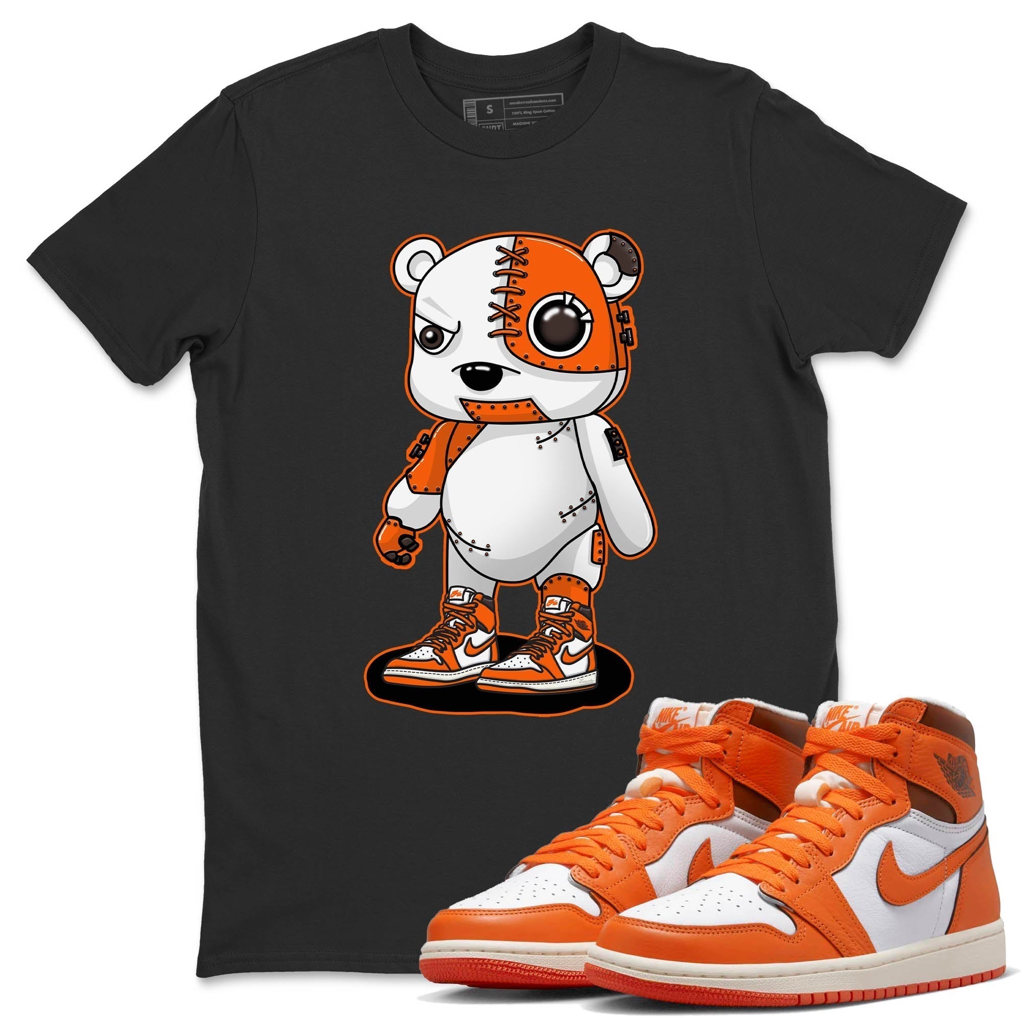 Cyborg Bear Unisex Tops - Air Jordan 1 Starfish