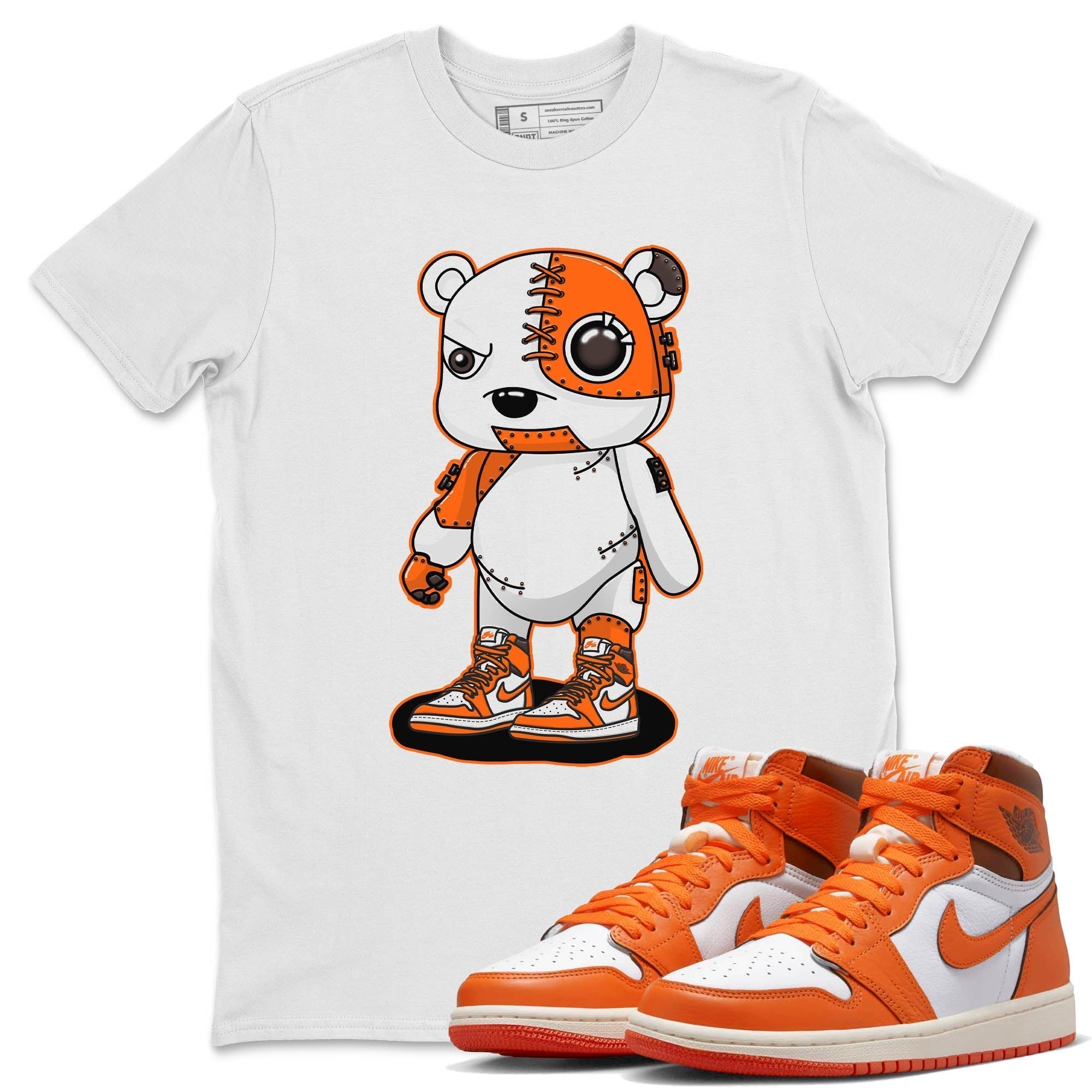 Cyborg Bear Unisex Tops - Air Jordan 1 Starfish