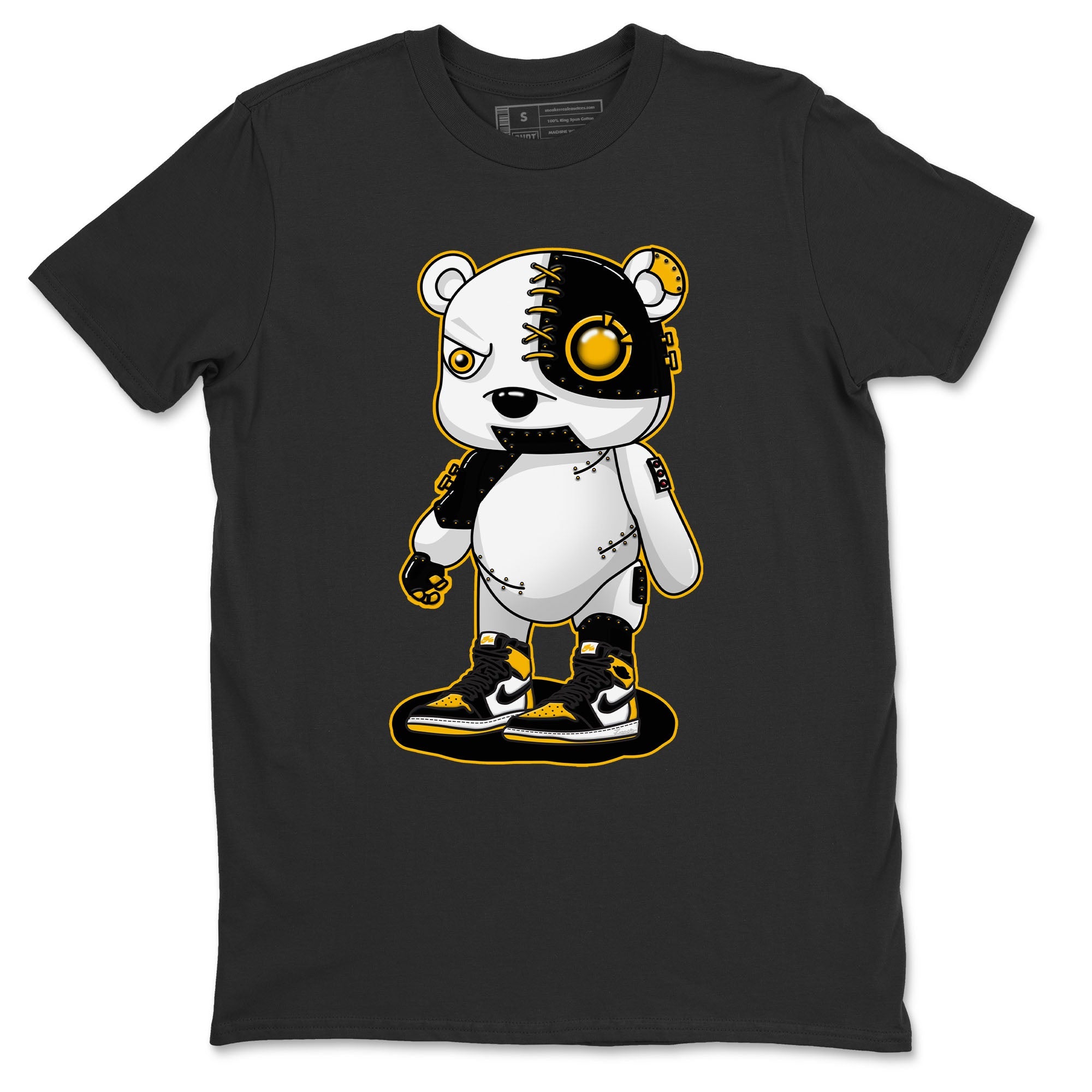 Cyborg Bear Unisex Tops - Air Jordan 1 Taxi
