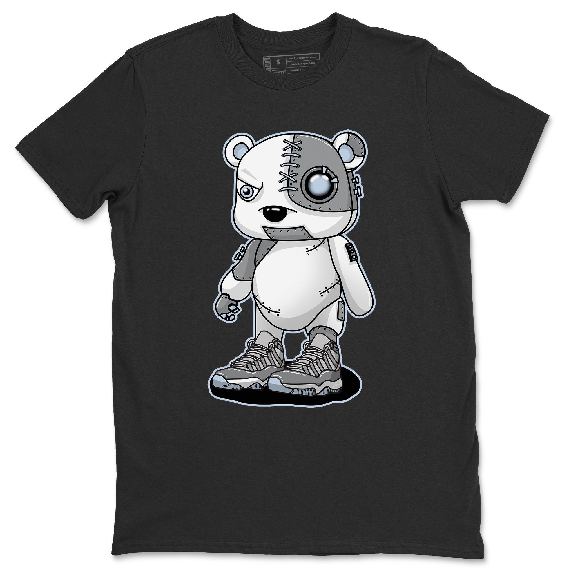 Cyborg Bear Unisex Tops - Air Jordan 11 Cool Grey